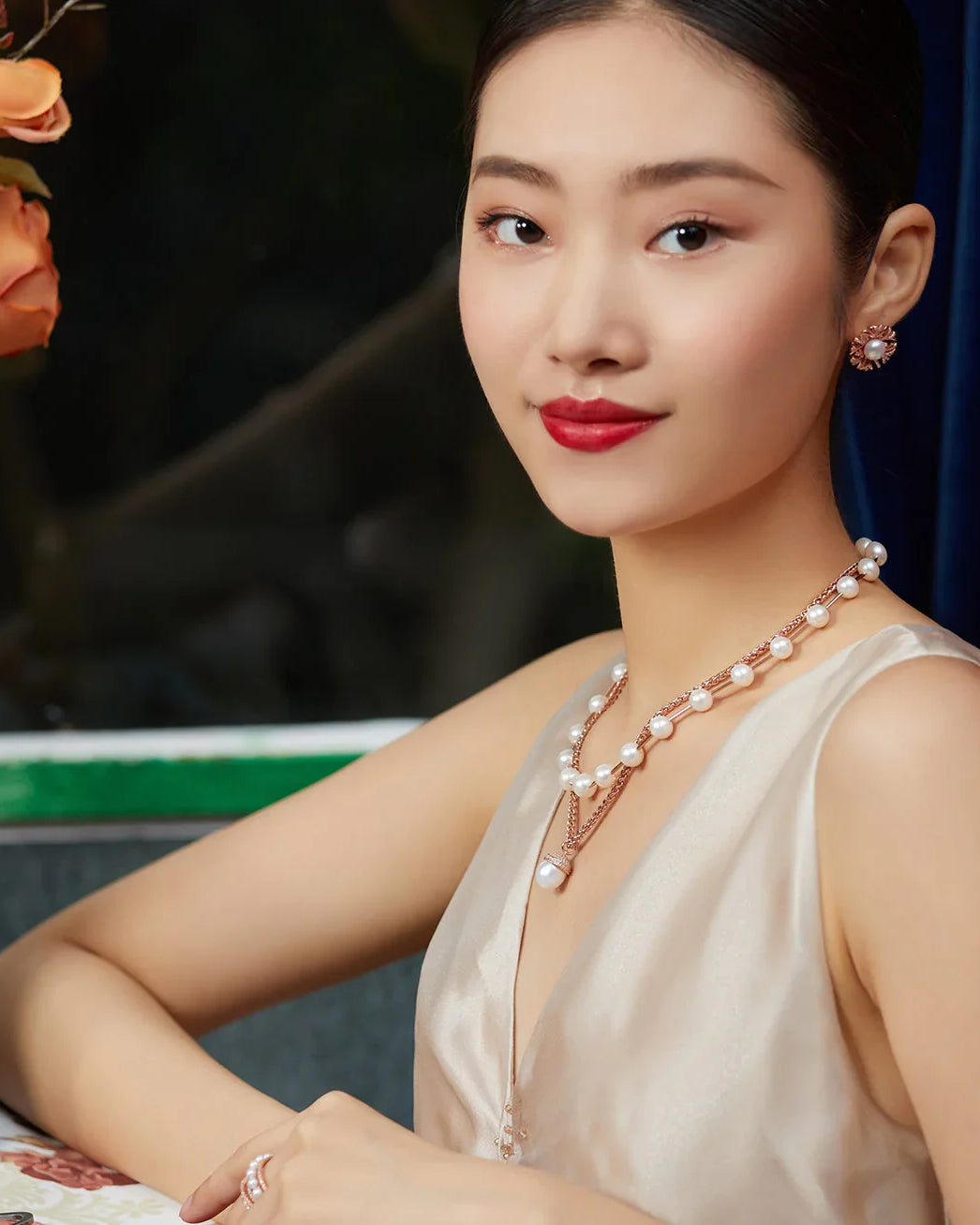 PEARLY LUSTRE | Asian Civilisations Museum Freshwater Pearl Necklace WN00218 | ACM Collection