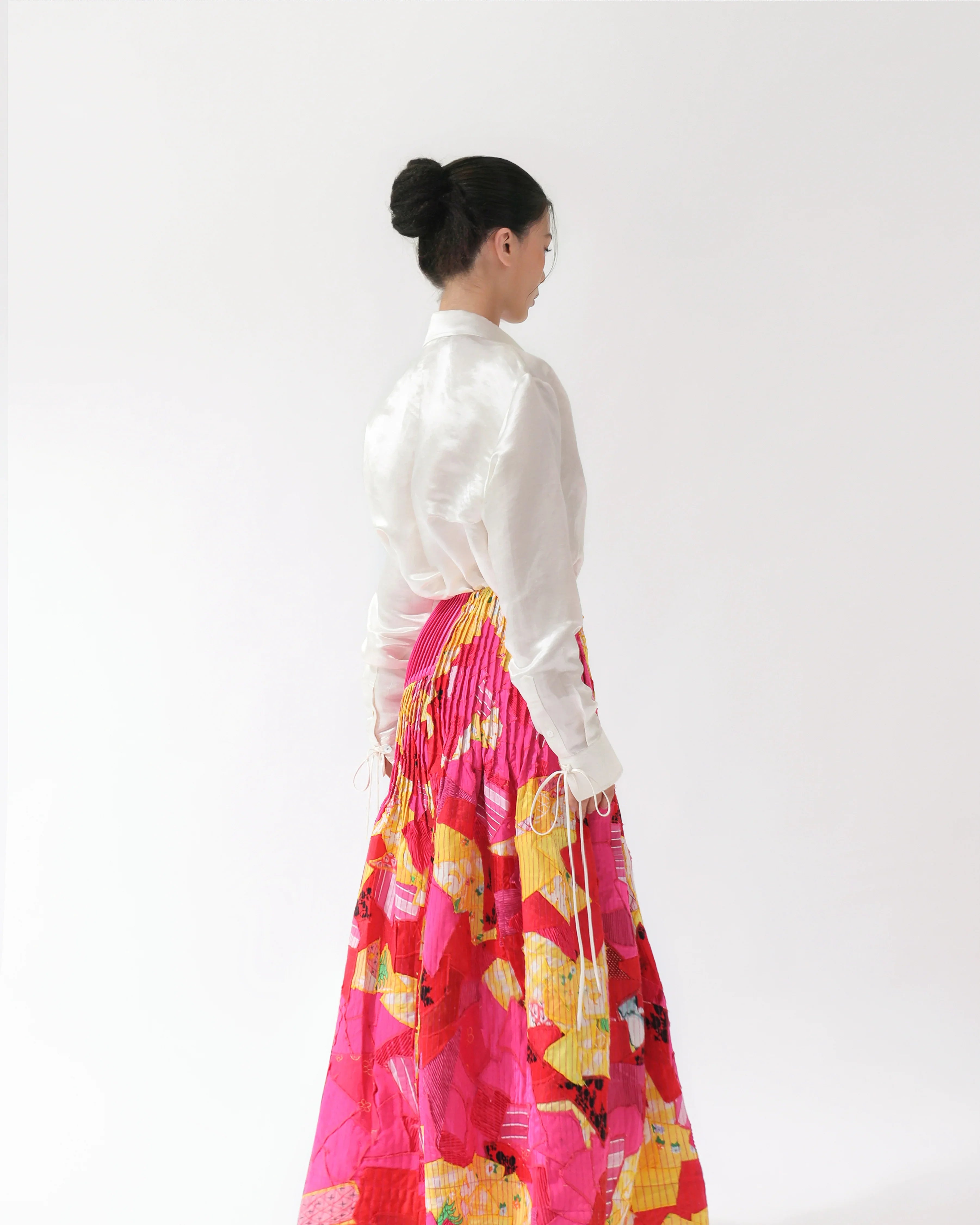 KHAAR | March Flower Midi Skirt