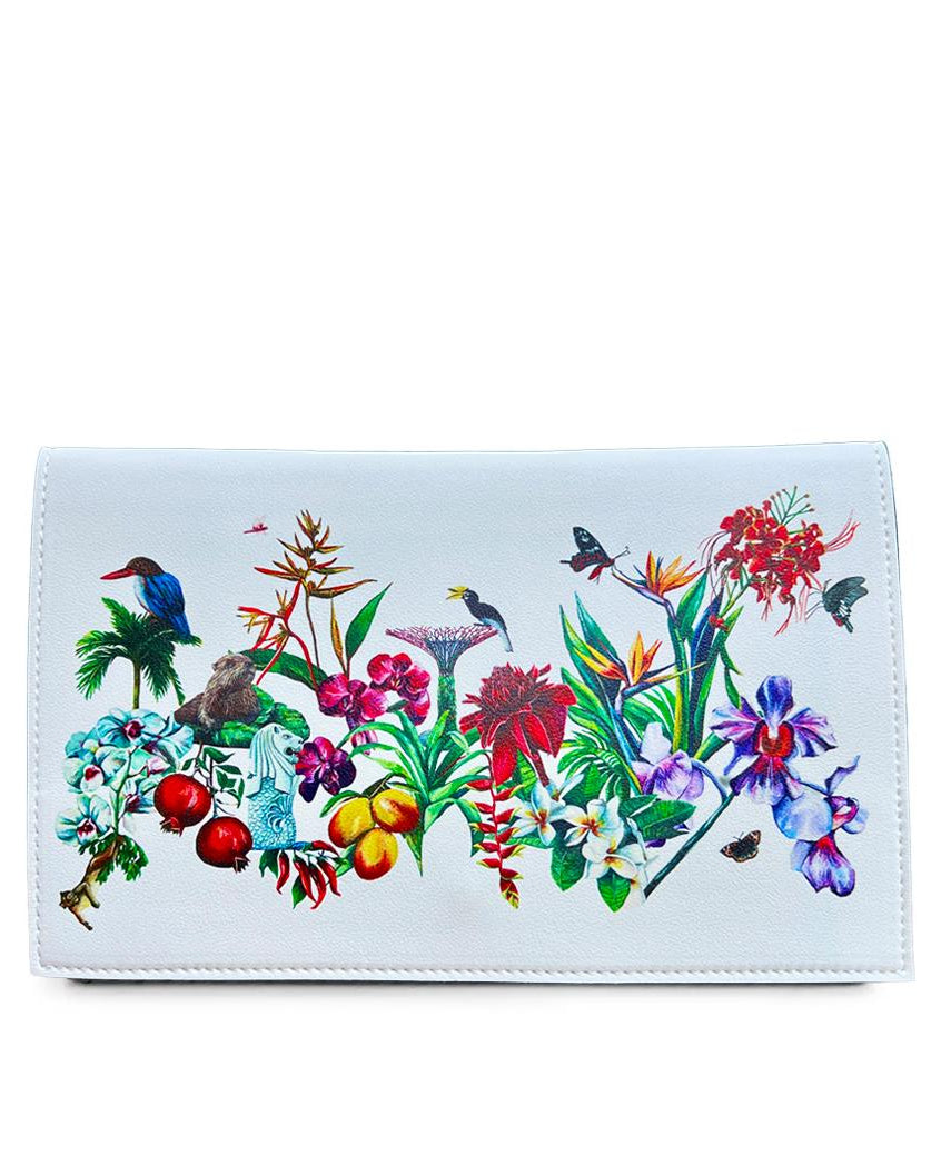 KELLY SER ATELIER | City in Bloom Clutch Bag