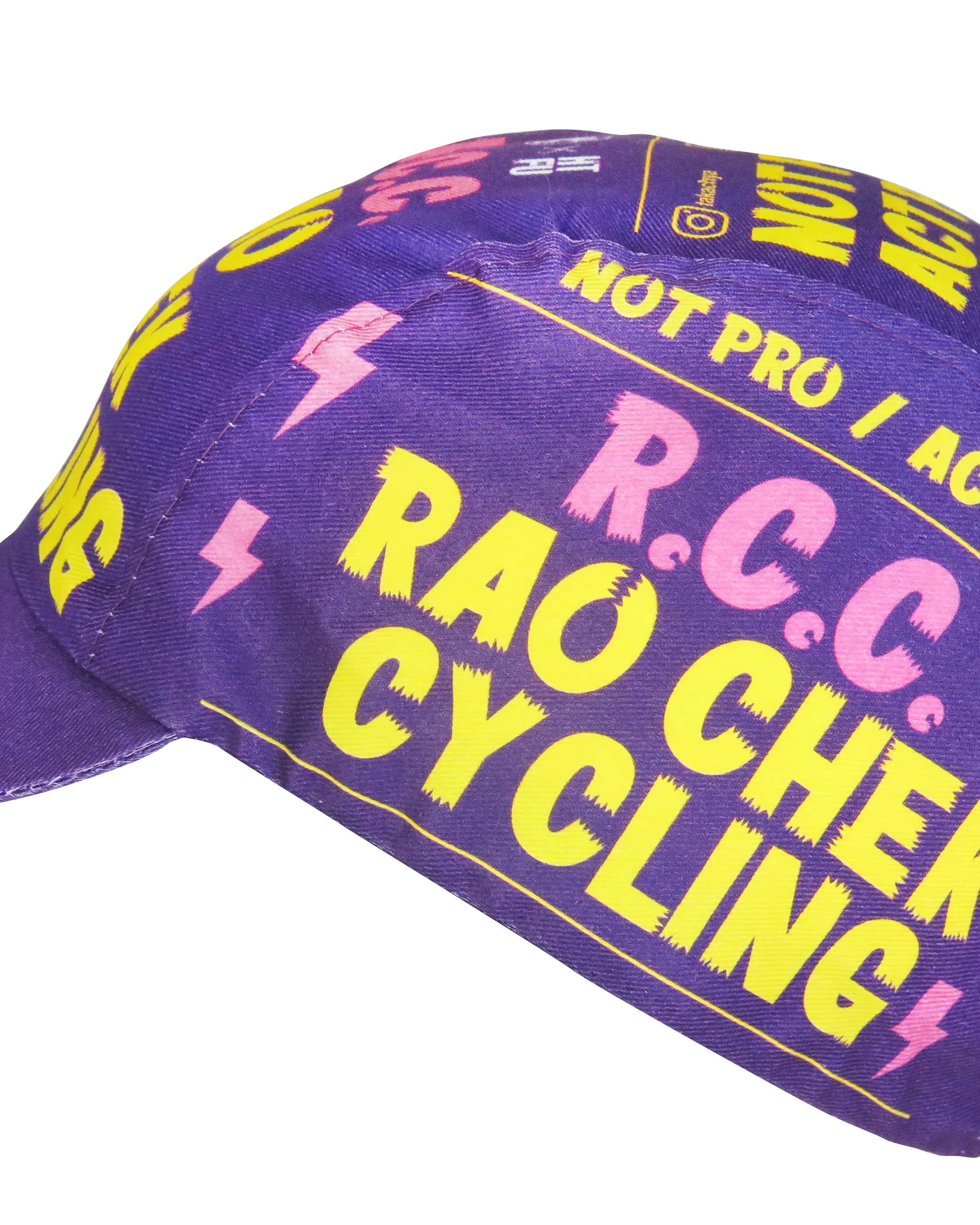 A DESIGN BY TAKACHYA | TKC X HTFU - RAO CHEK CYCLING | YELLOW, PURPLE, RED