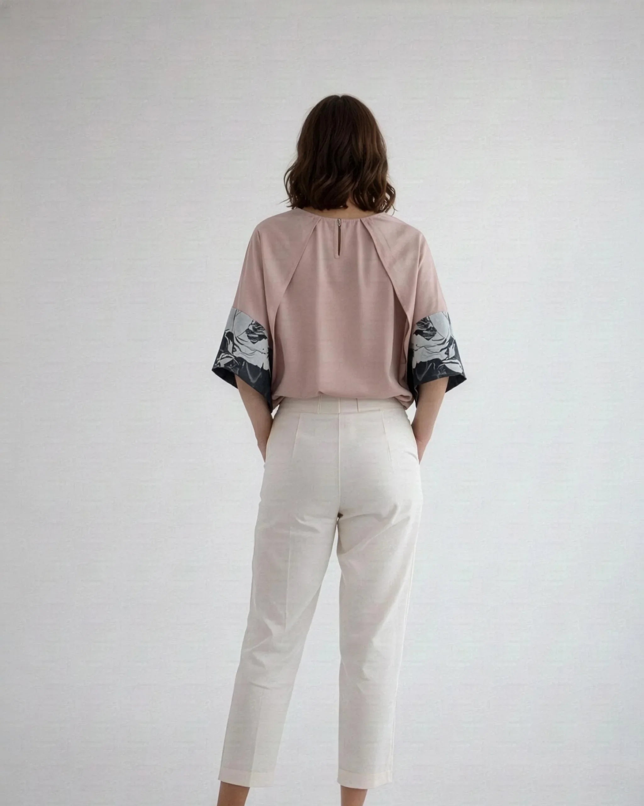 WOLF & BYRD | Blush Tides Blouse