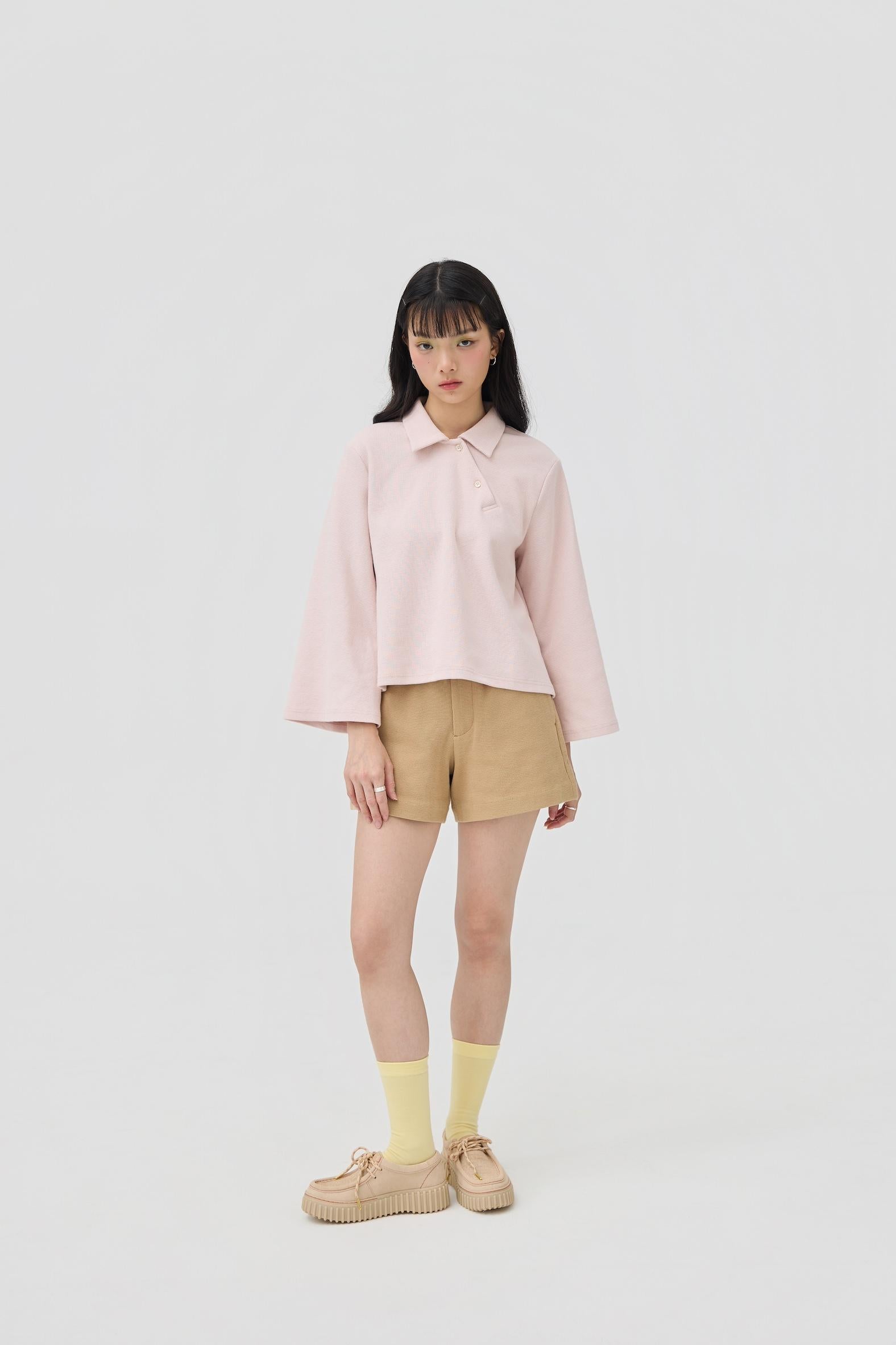 3EIGHTH | Jin Knit Tee | Dusty Pink