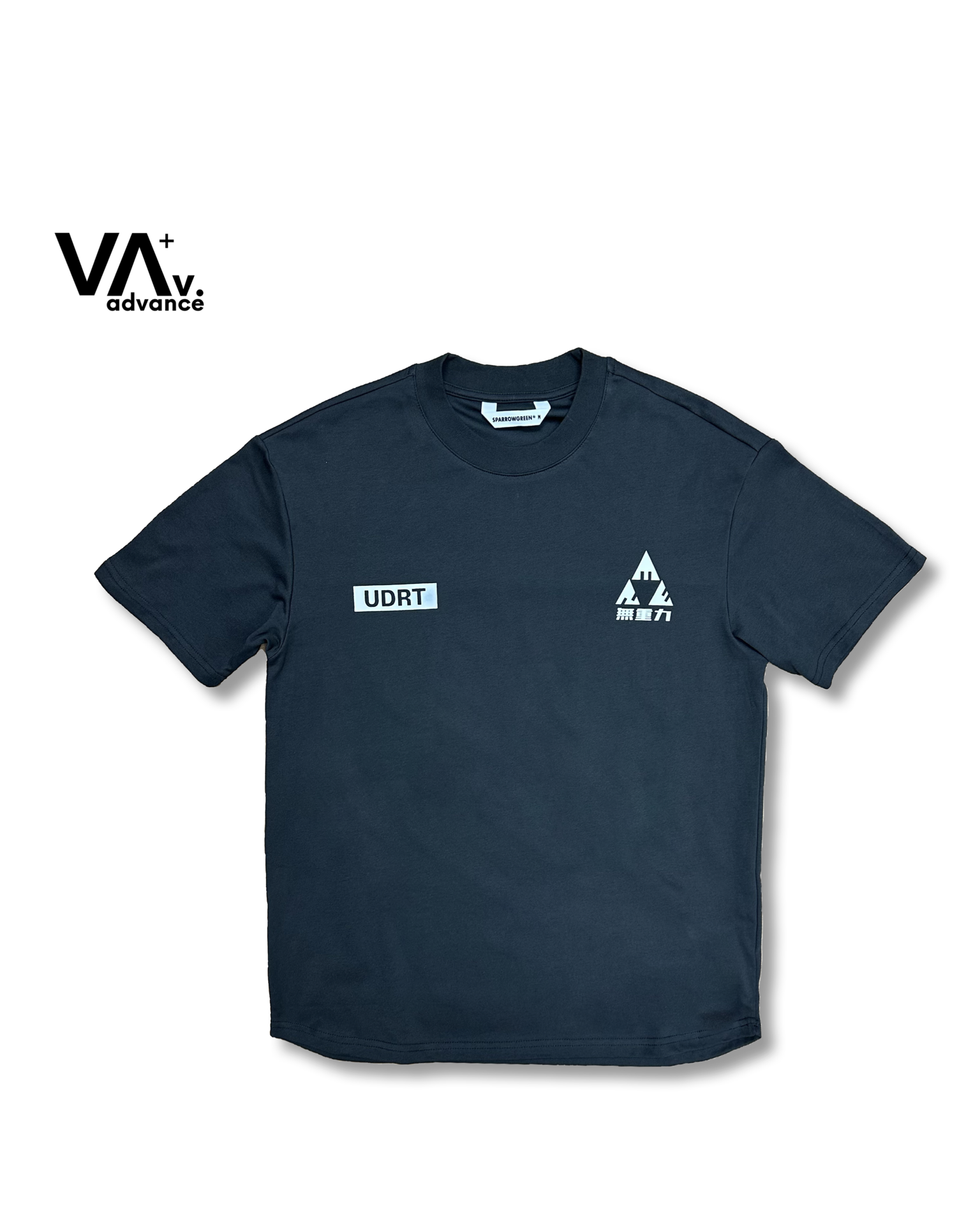 SPARROW GREEN | ADVEN+ T-shirt - Black