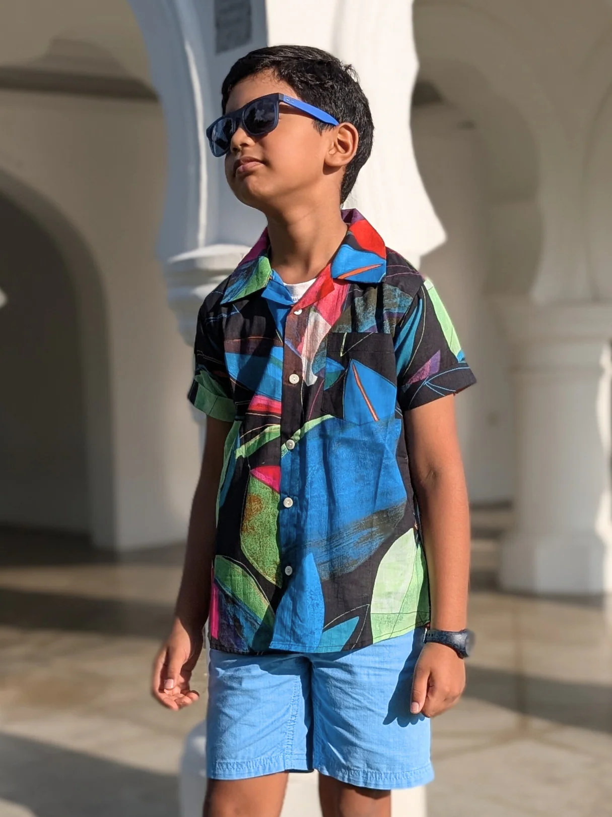 NIMBU | Kyra Kids Unisex Cotton Shirt In Black Amazon