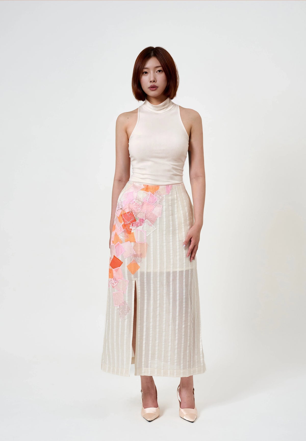 KHAAR | Lantana Midi Skirt