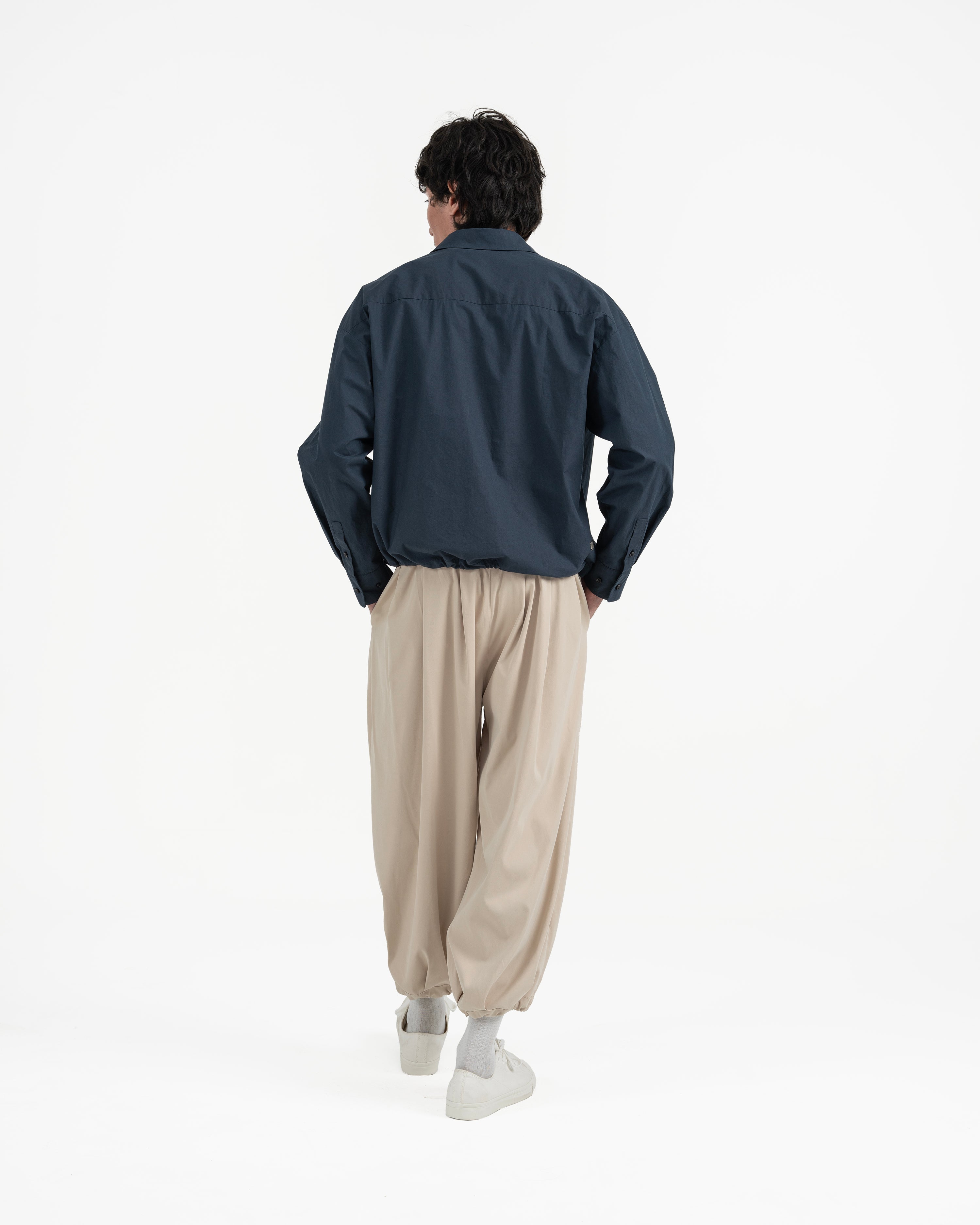 GRAYE | Gathered Wrap Shirt