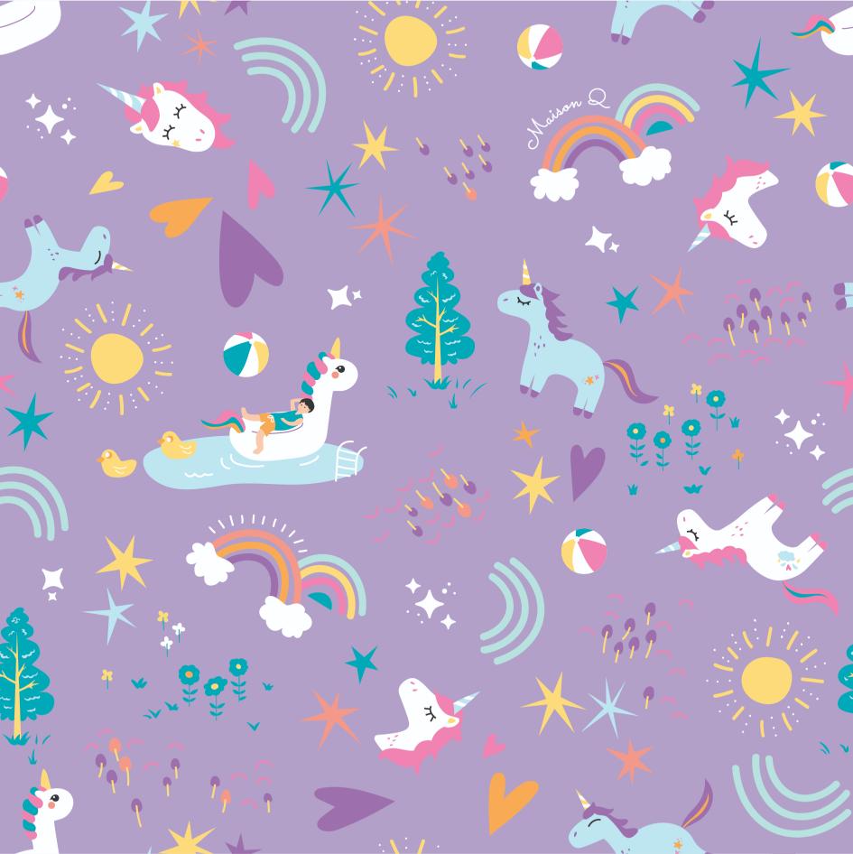 MAISON Q | Secret Garden Reversible Girl Onesie