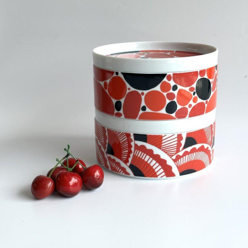 THE ART FACULTY | Scandi RED Tiffin