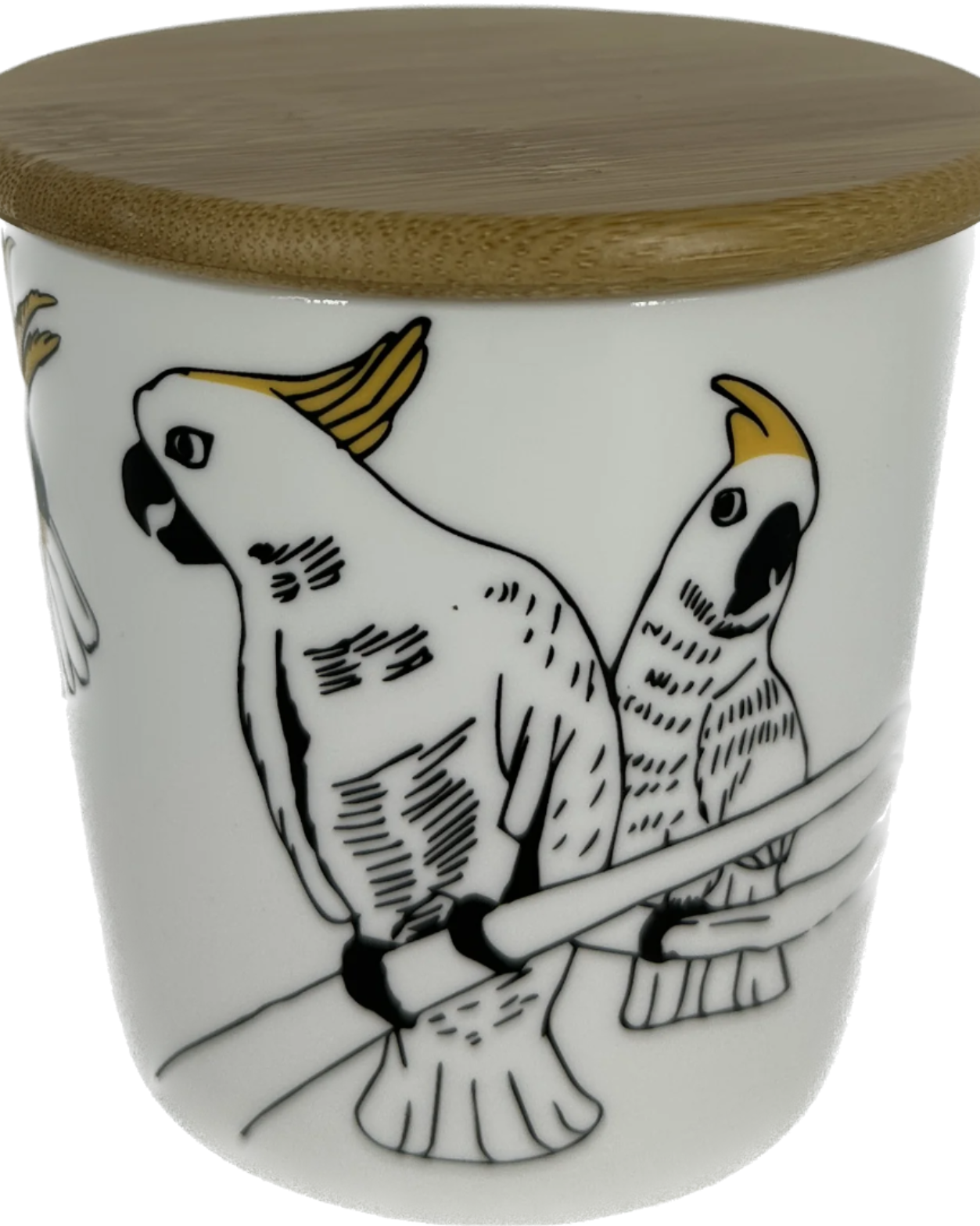 THE ANIMAL PROJECT | Wide Tapered Mug With Bamboo Lid