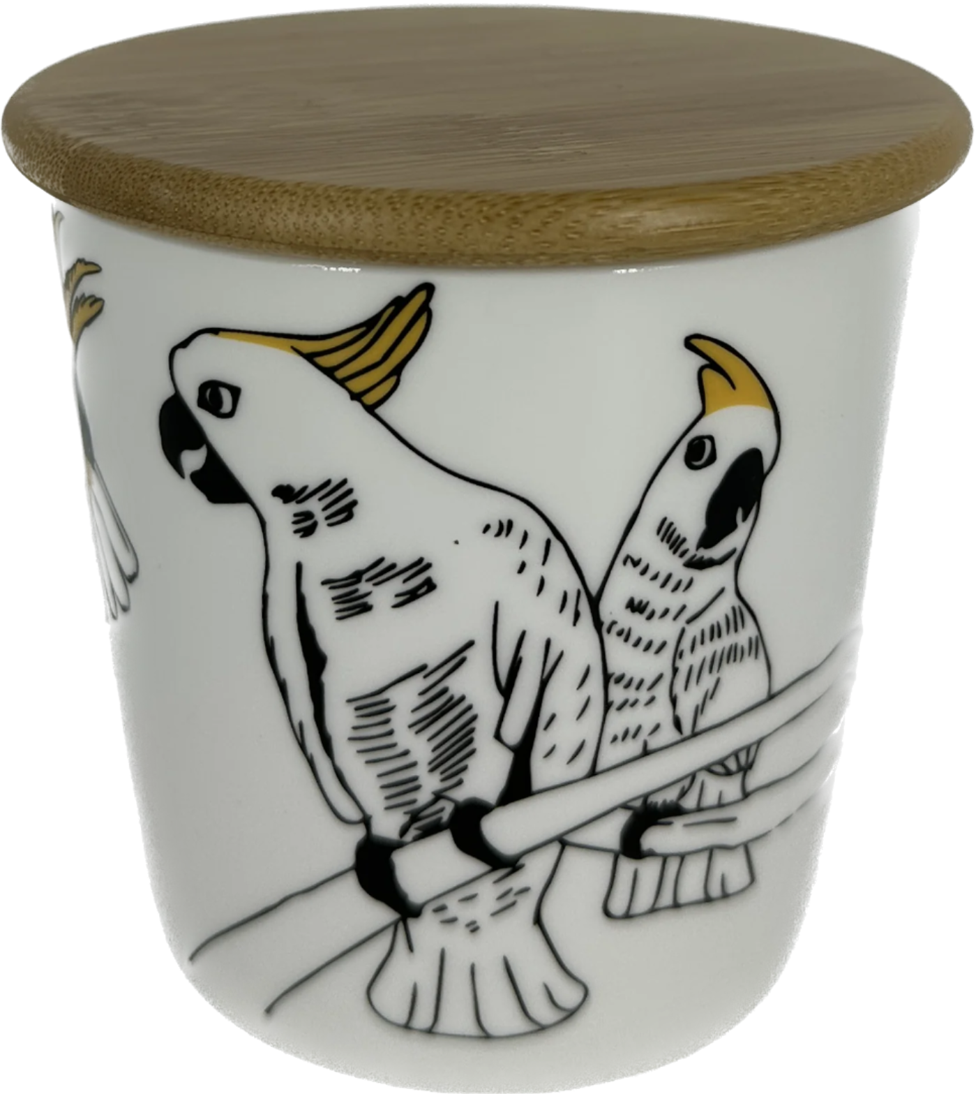 THE ANIMAL PROJECT | Wide Tapered Mug With Bamboo Lid