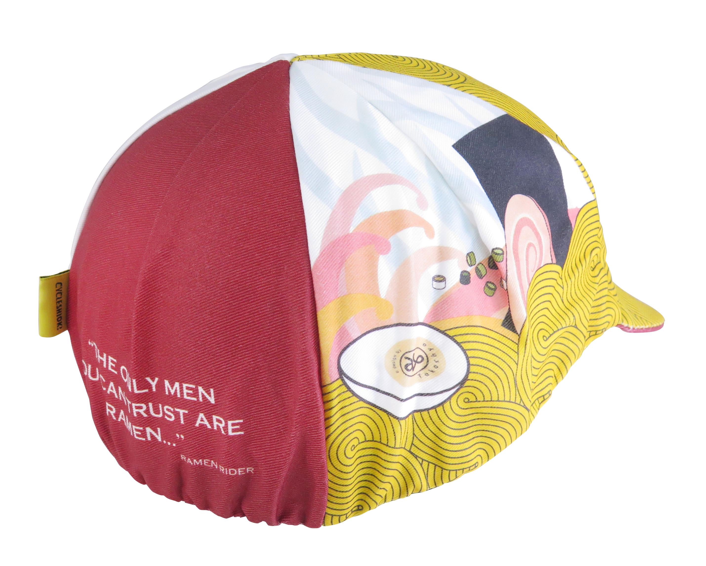 A DESIGN BY TAKACHYA | Cycling Cap - Me Love Ramen
