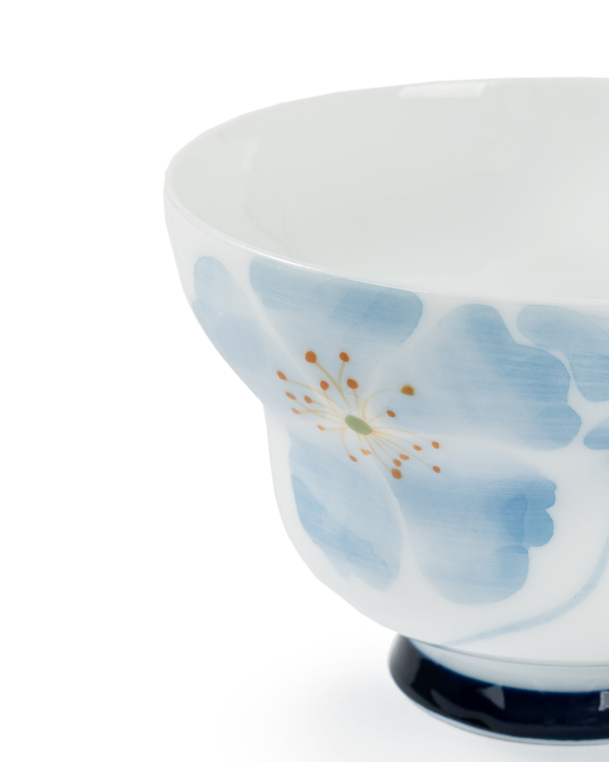 CRAFILAB | Blue Begonia & Gourd Teacup