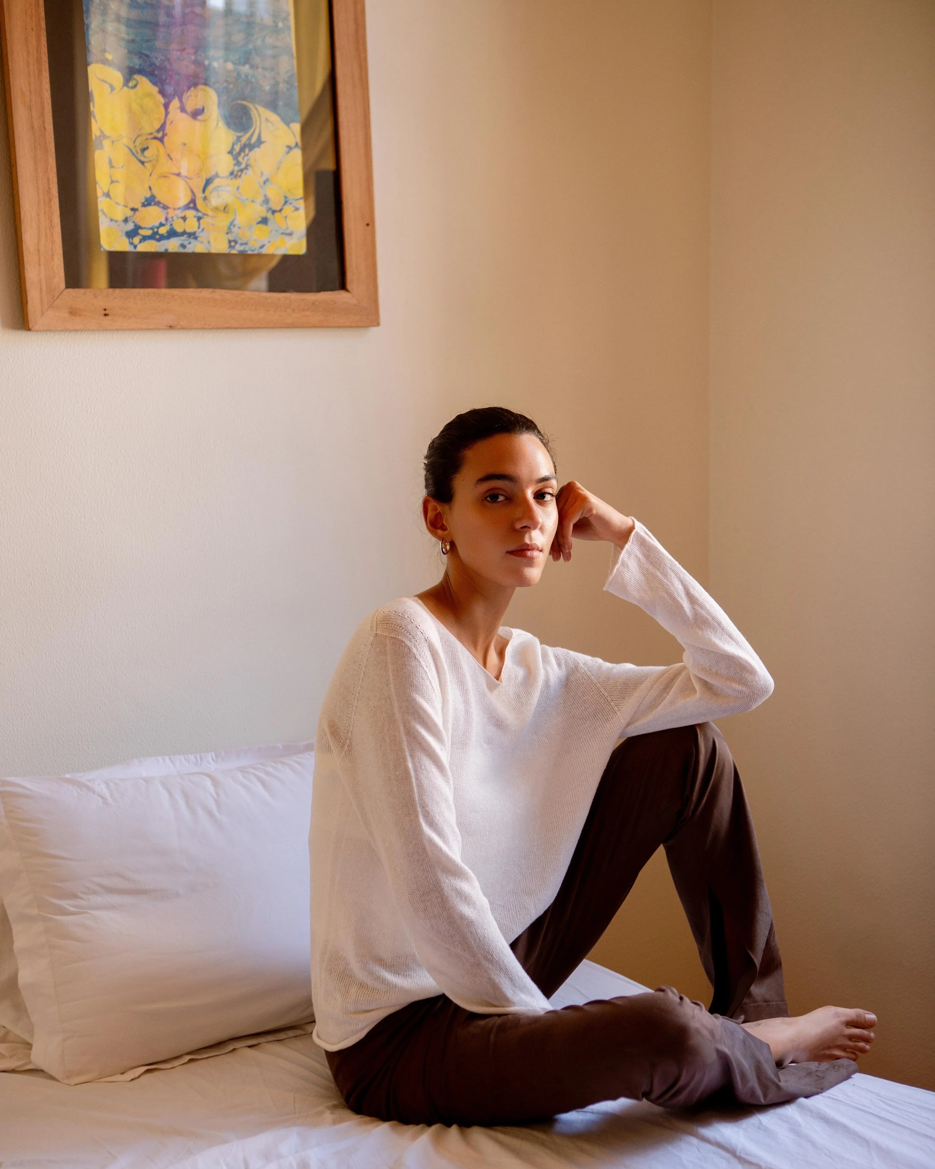 LAYERPLAN | Zel Knit Boat Neck Top