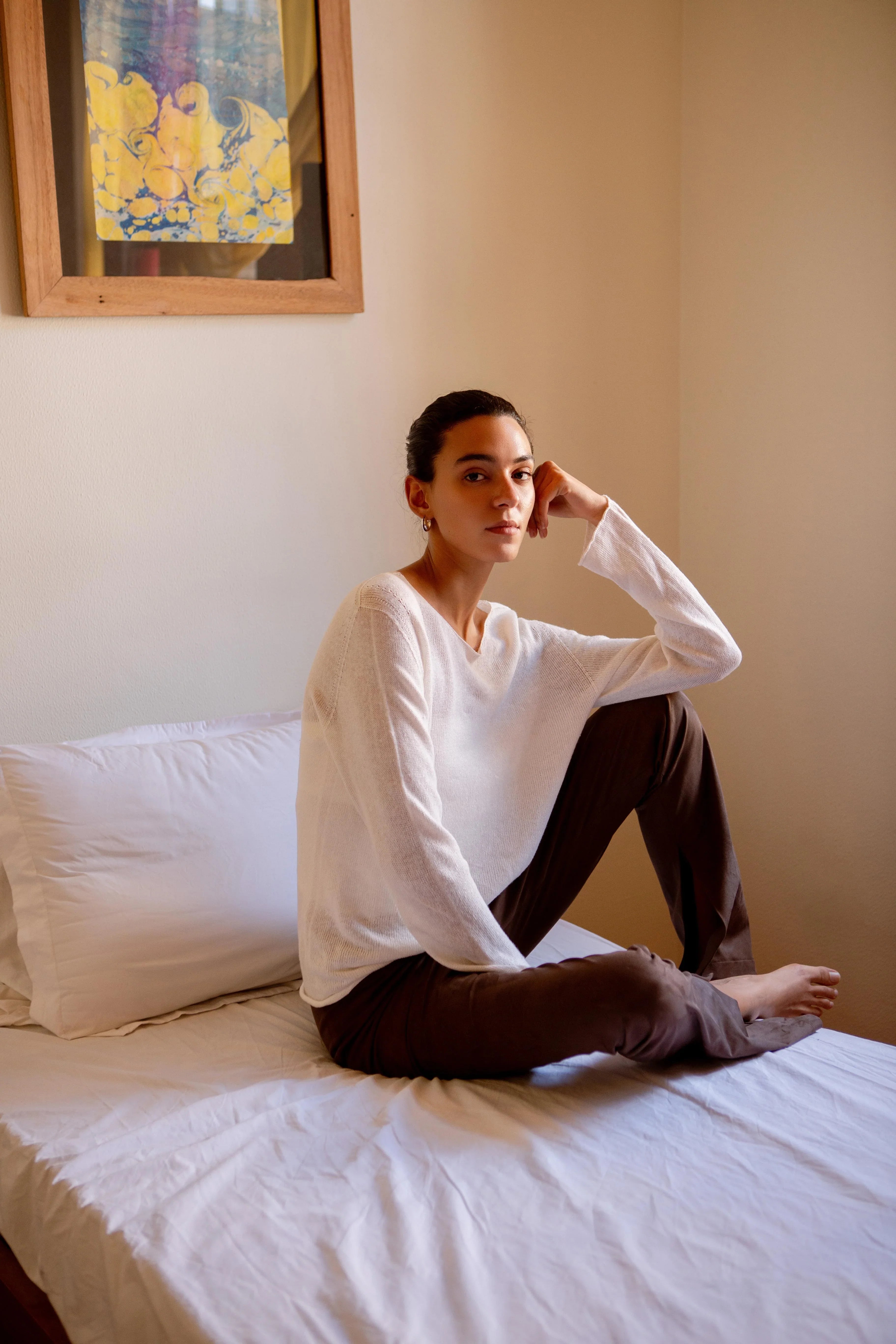 LAYERPLAN | Zel Knit Boat Neck Top