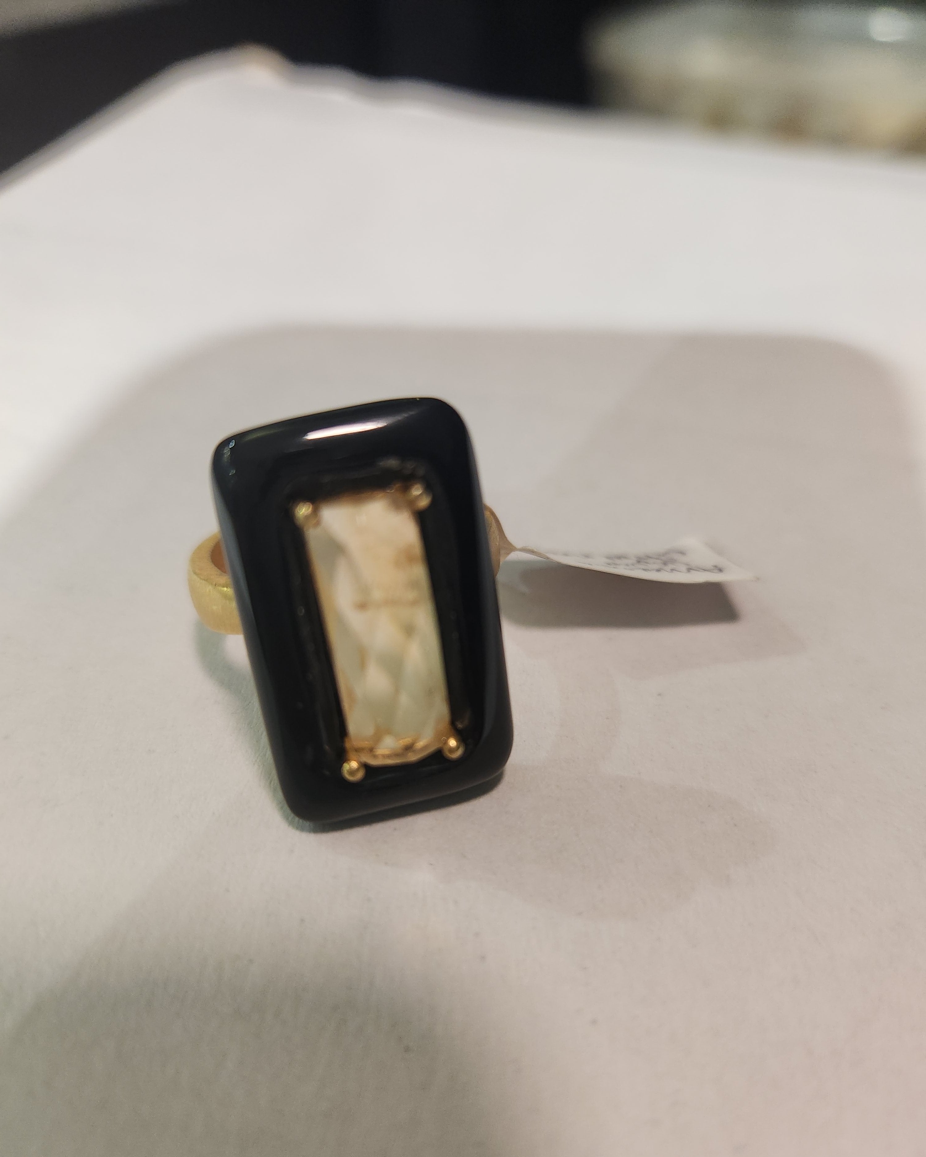 BOHEME BY VERO | Pear/ Rectangle Ring | Small