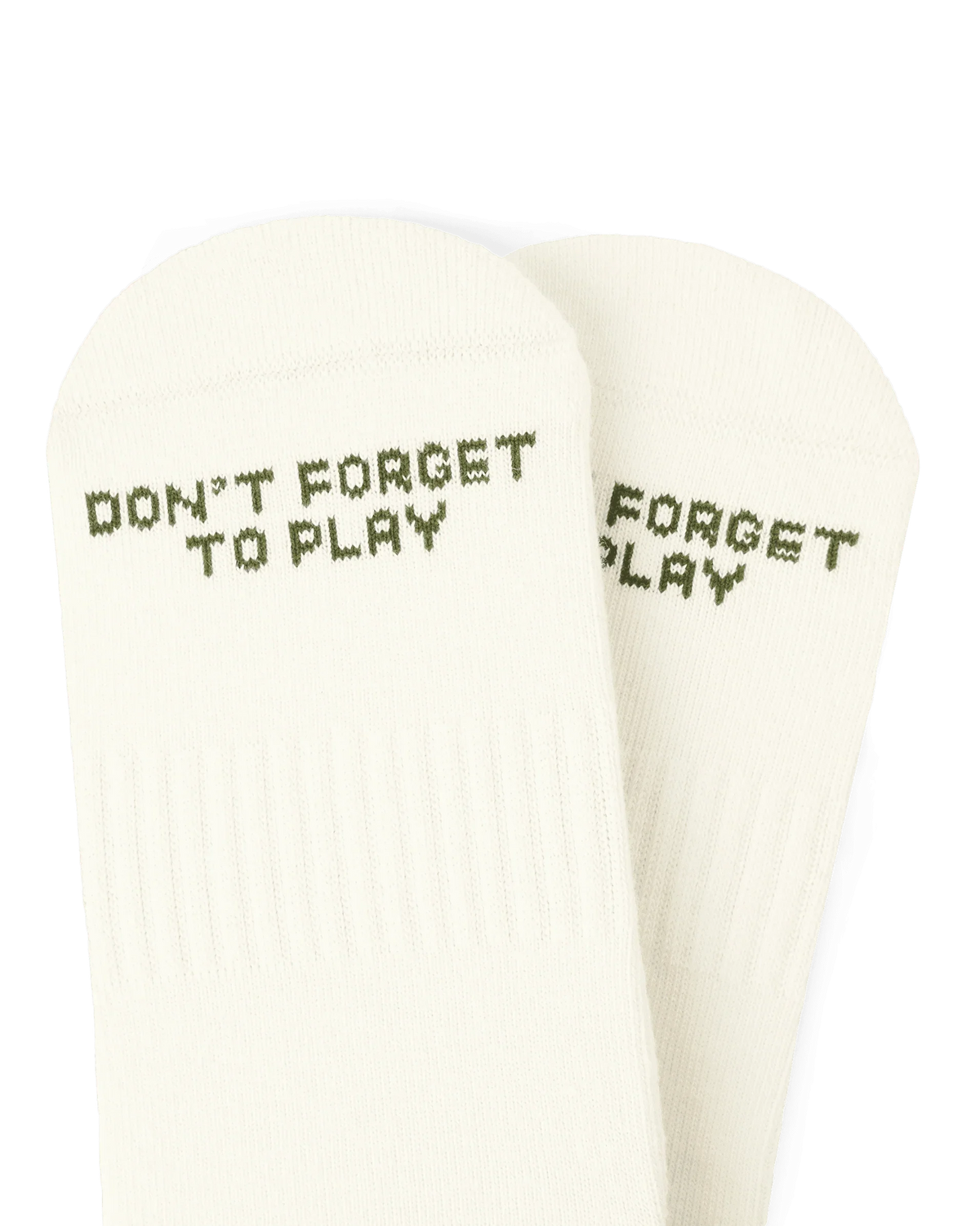 TALKING TOES | Playful Fox Athletic Sock | Cream