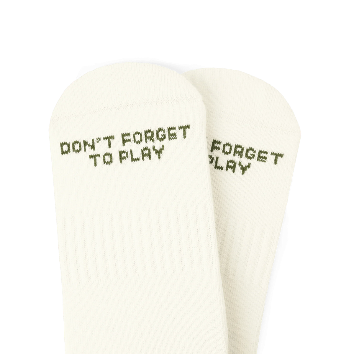 TALKING TOES | Playful Fox Athletic Sock | Cream