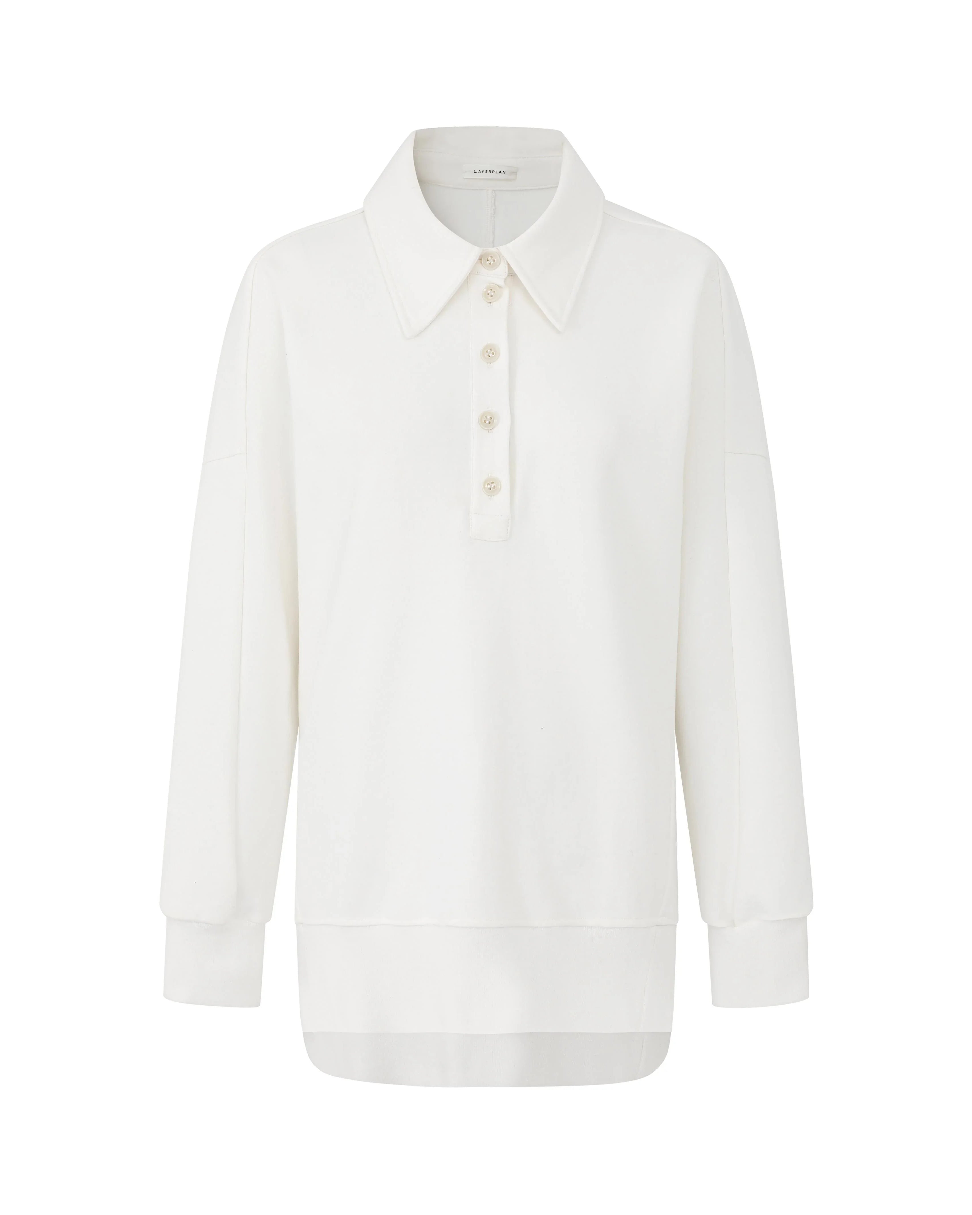 LAYERPLAN | Cloud Lounge Oversized Polo Sweatshirt