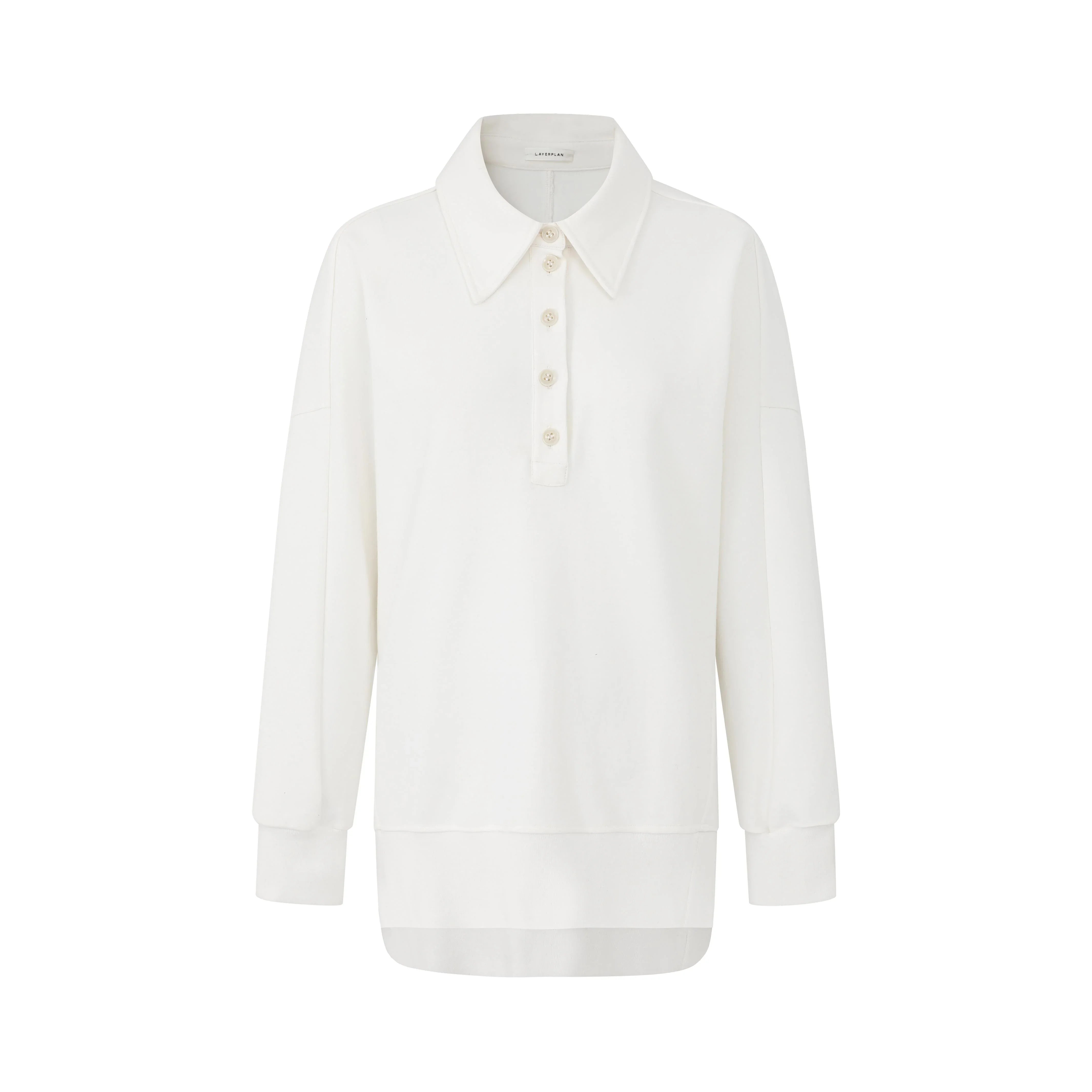 LAYERPLAN | Cloud Lounge Oversized Polo Sweatshirt