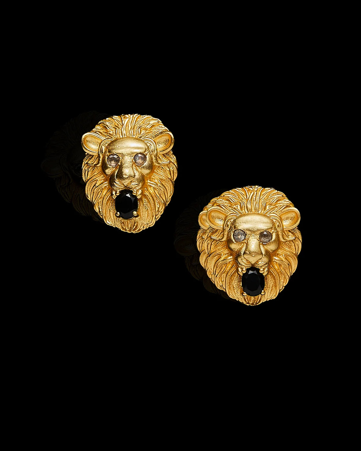 BOHEME BY VERO | Merlion Earrings Black Onyx