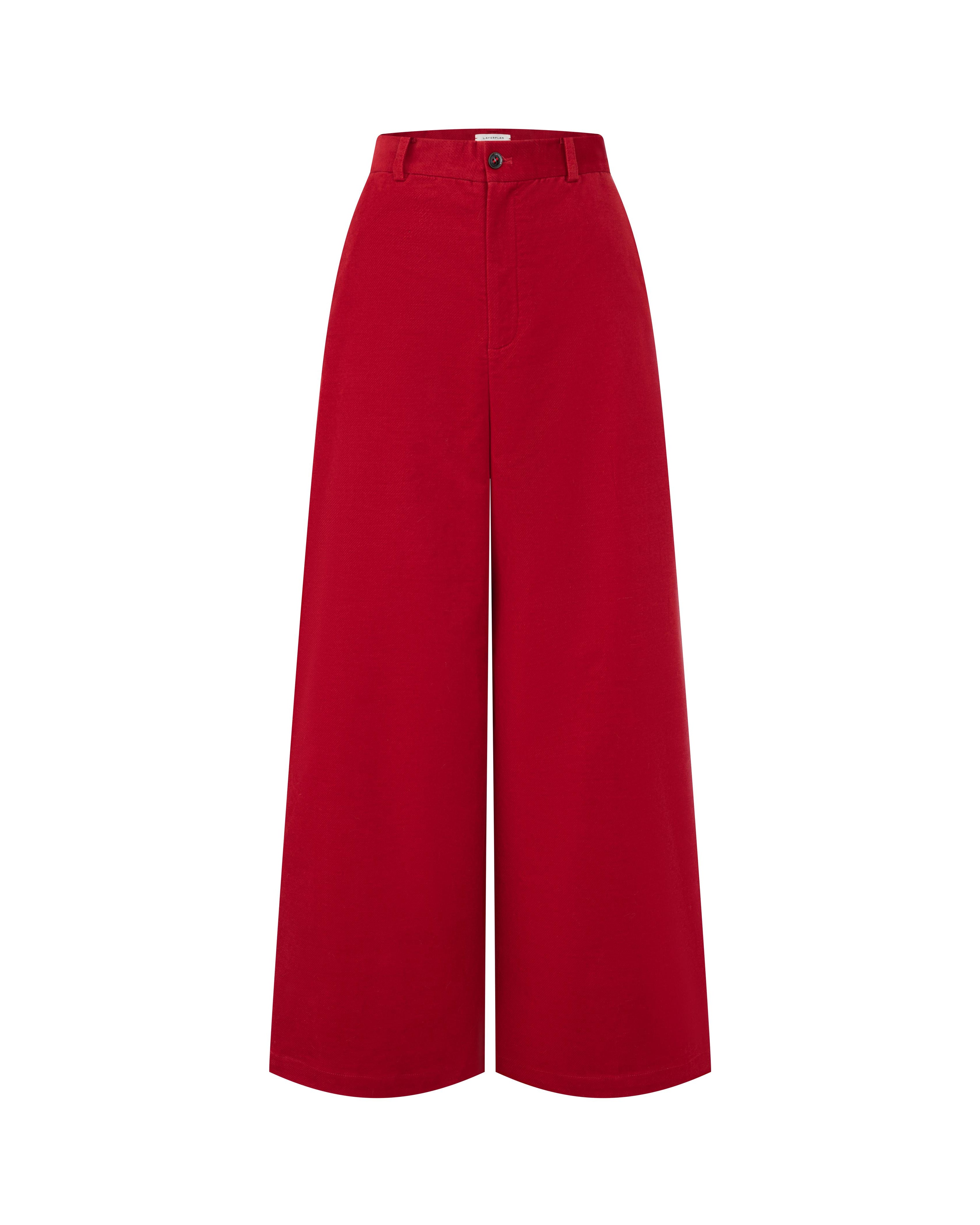 LAYERPLAN | Iska High-Waisted Flared Trouser