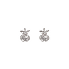 RISIS | Oncidium Shower Earrings in Palladium
