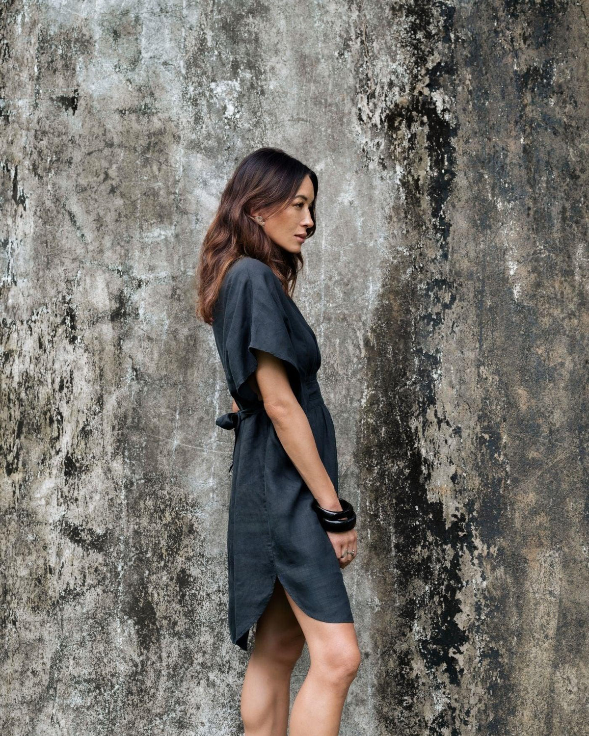 EDITION LIMITEE SINGAPORE | Kaftan Mini | Black