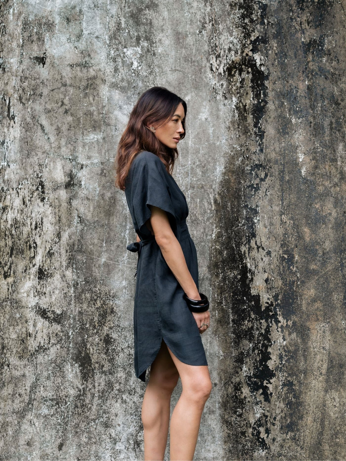 EDITION LIMITEE SINGAPORE | Kaftan Mini | Black