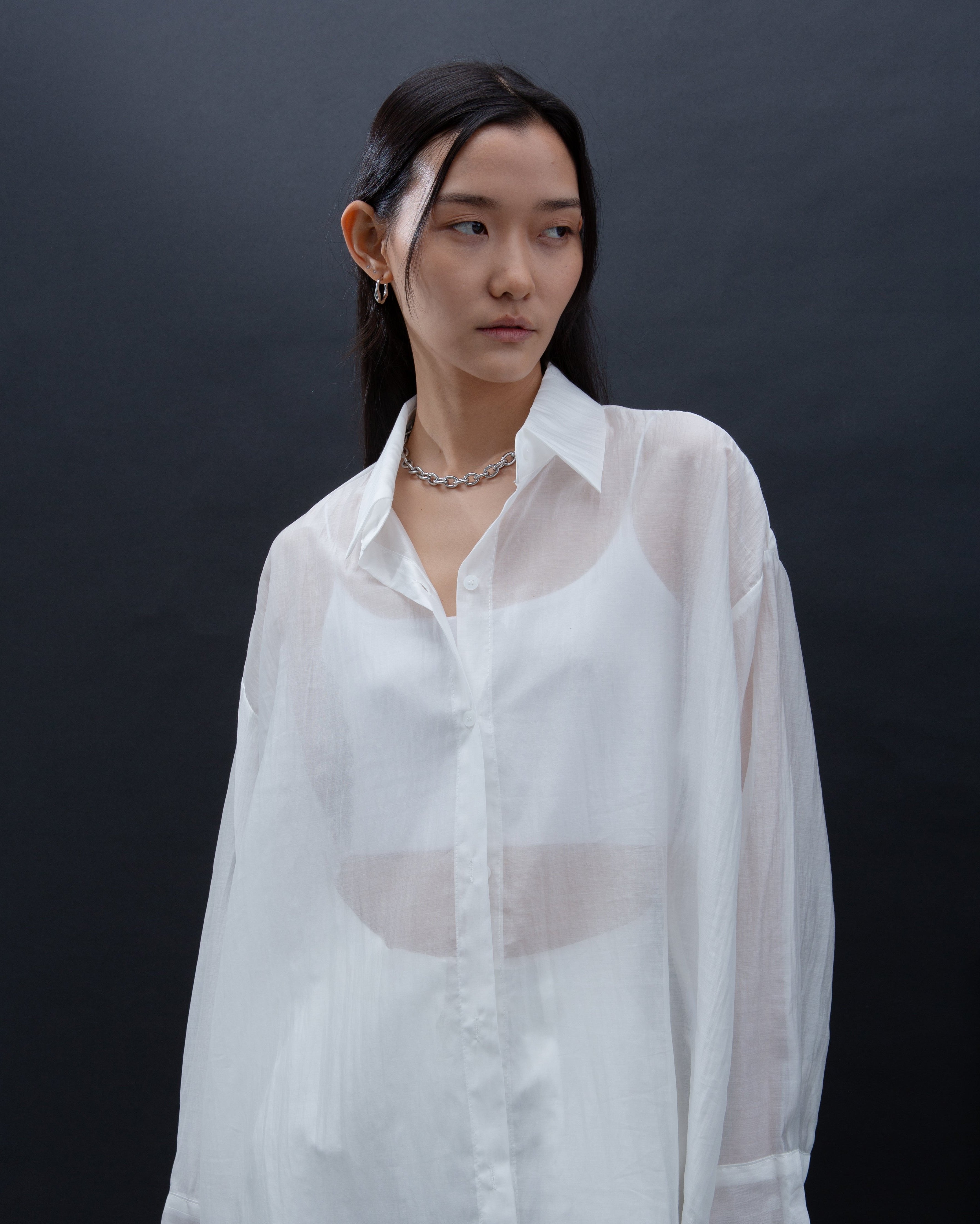 SAERO COLLECTIVE | Malgeun Tencel Shirt White