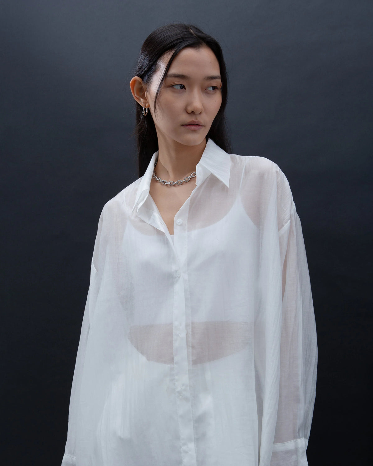 SAERO COLLECTIVE | Malgeun Tencel Shirt White