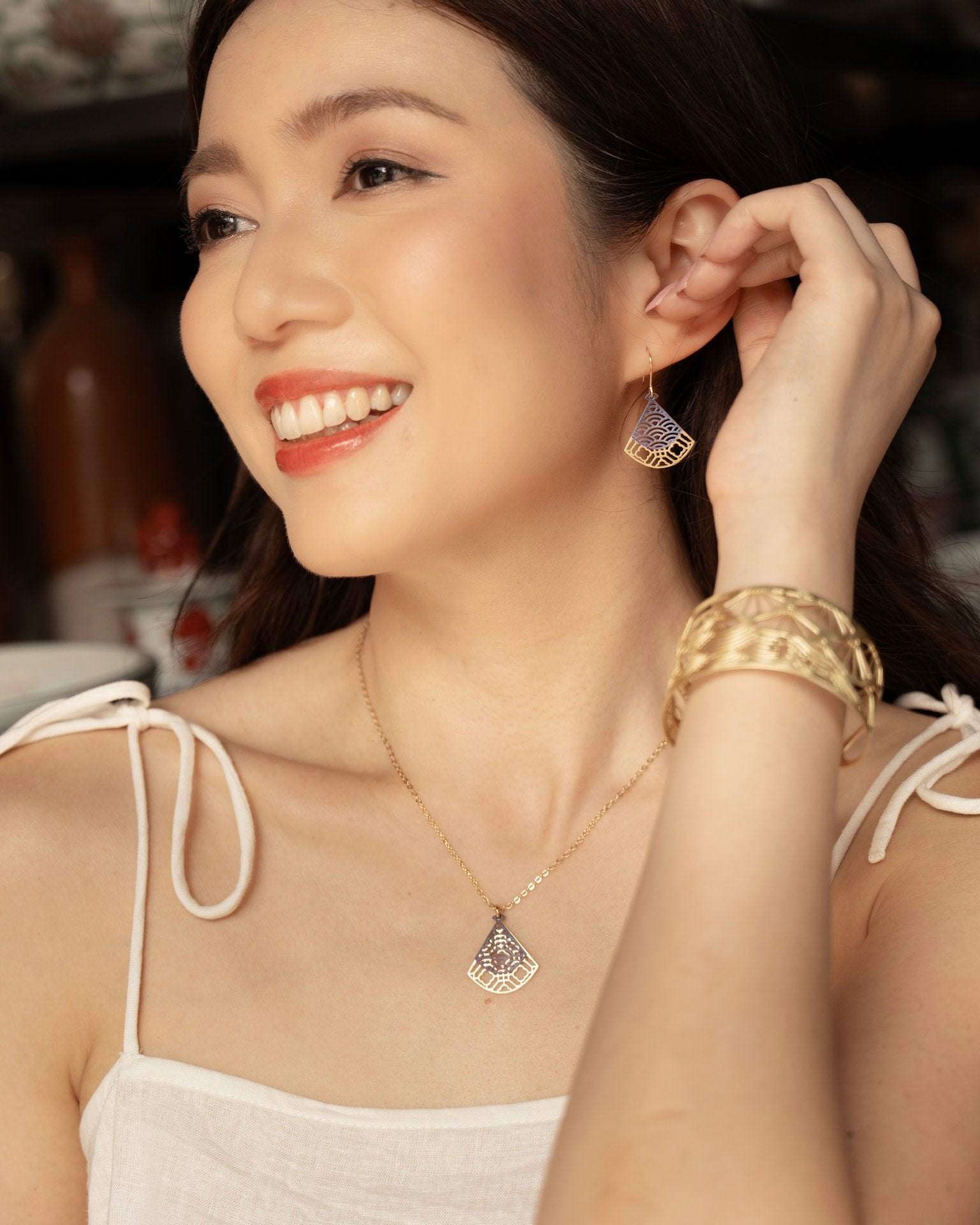 EMBRACE JEWELLERY | Fan Earrings