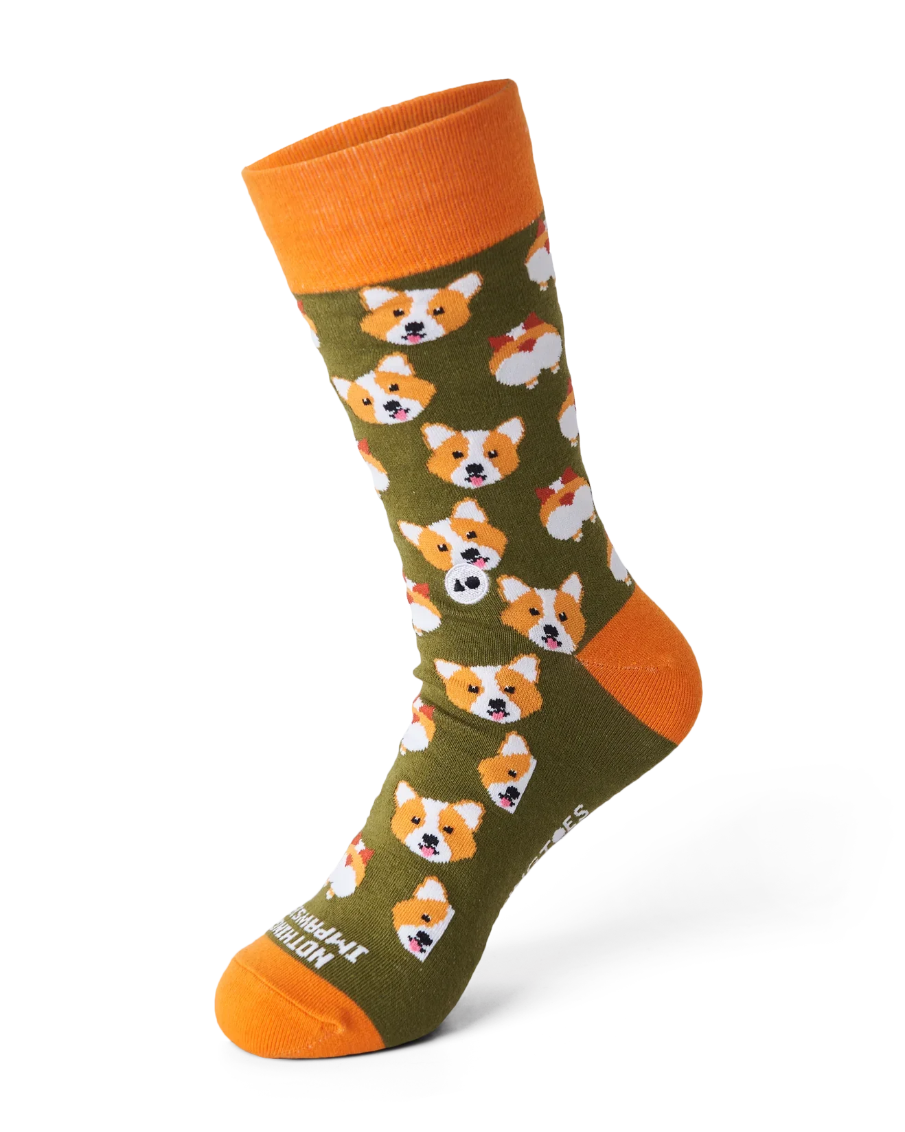 TALKING TOES | Impawsible Corgi Sock
