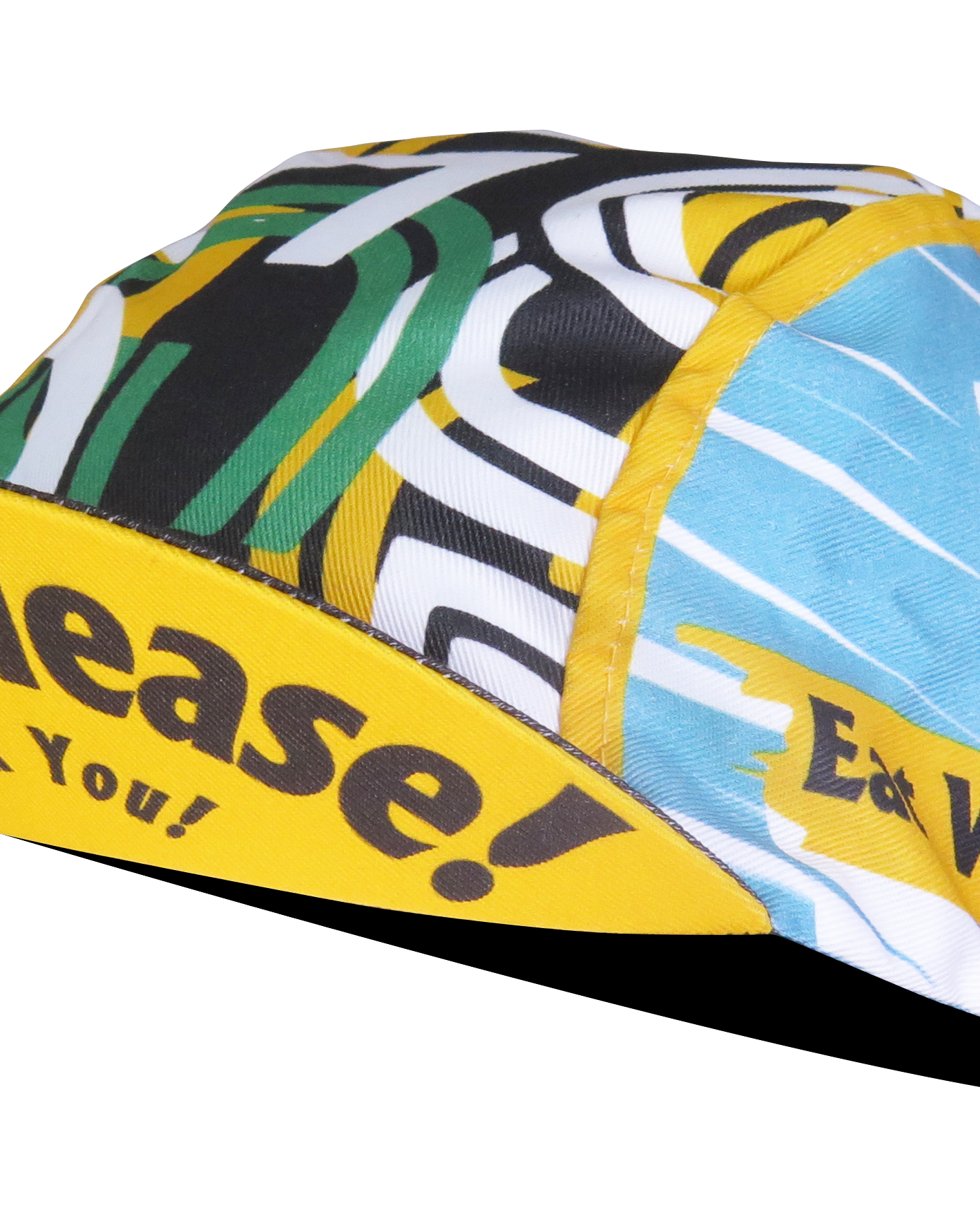 A DESIGN BY TAKACHYA | Cycling Cap - I Am Fast Food Rider (Color)