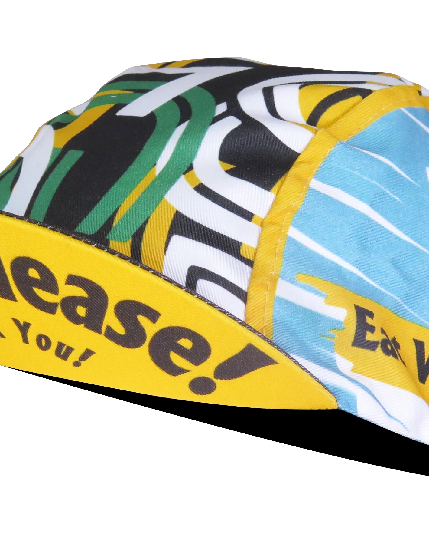 A DESIGN BY TAKACHYA | Cycling Cap - I Am Fast Food Rider (Color)