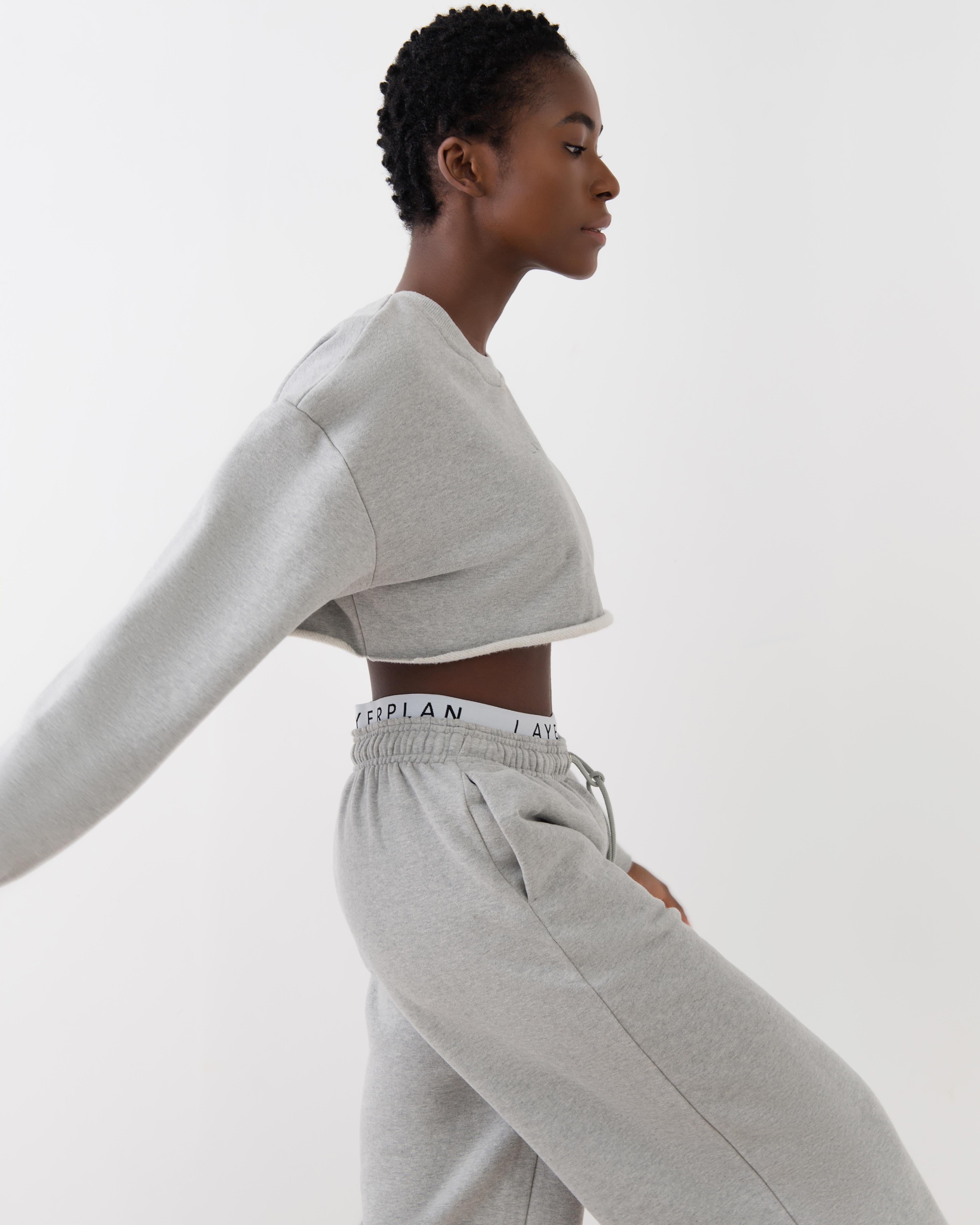 LAYERPLAN | LP Wideleg Logo Sweater Set