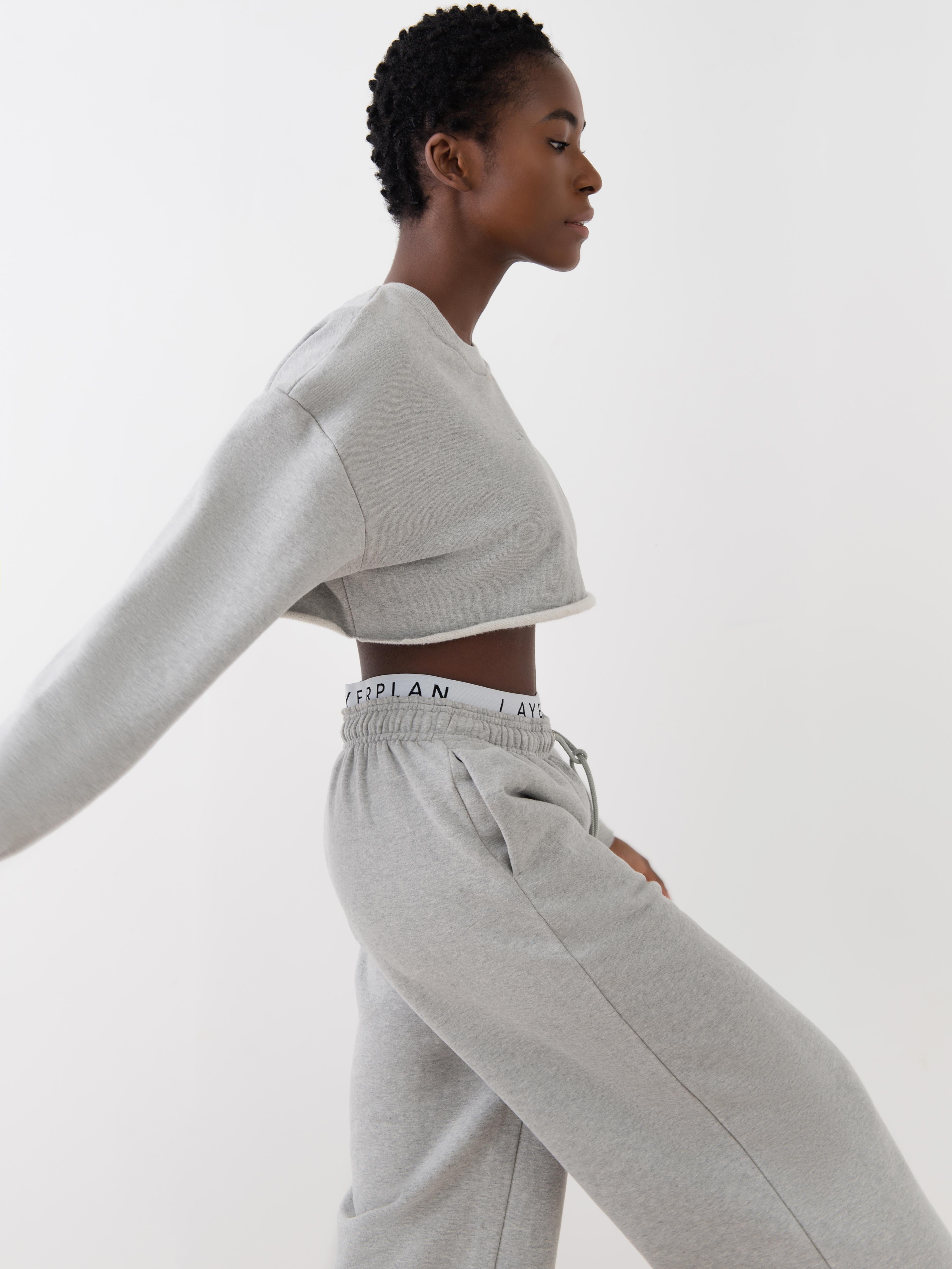 LAYERPLAN | LP Wideleg Logo Sweater Set