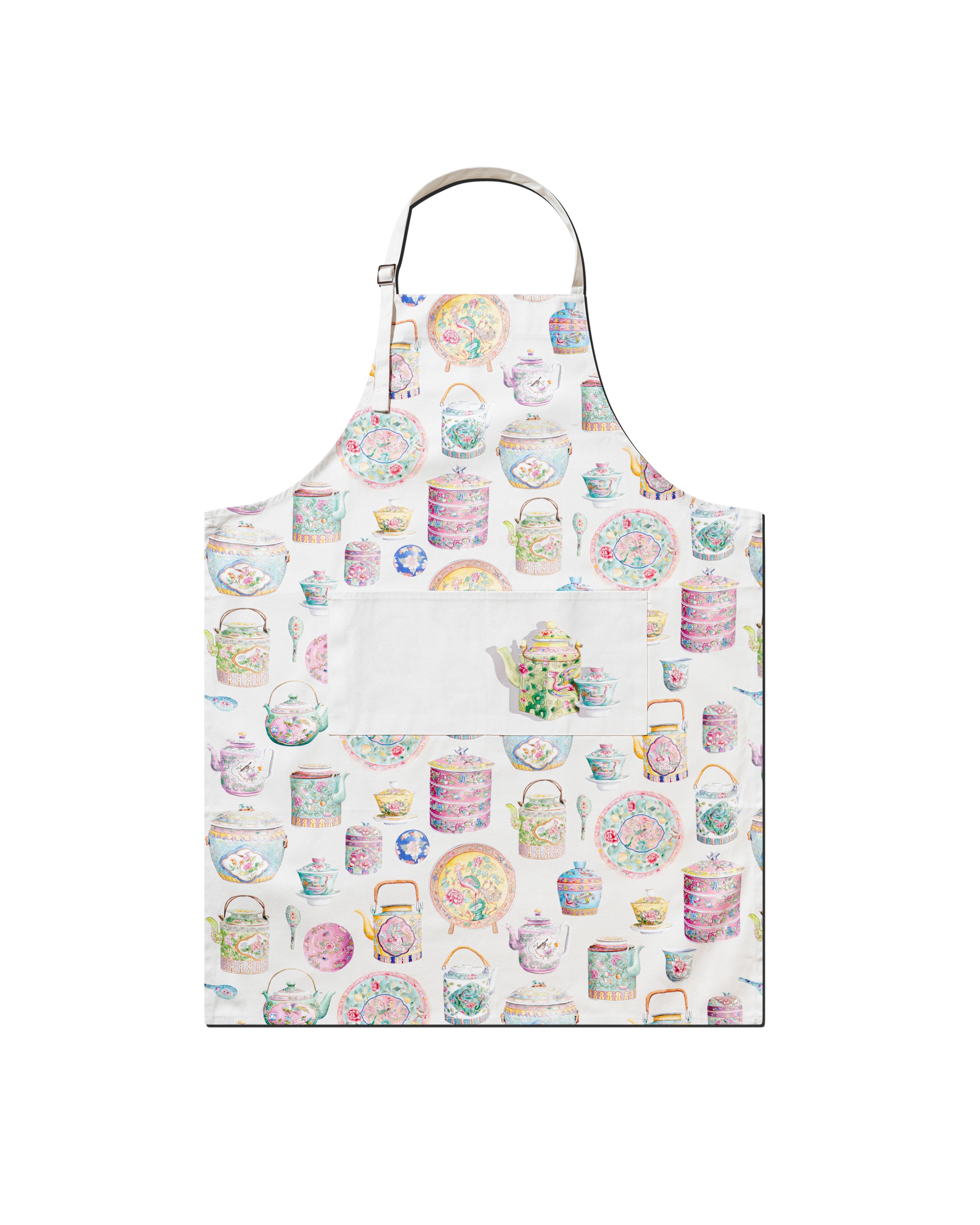 SINGLAPA | Peranakan Porcelain Apron