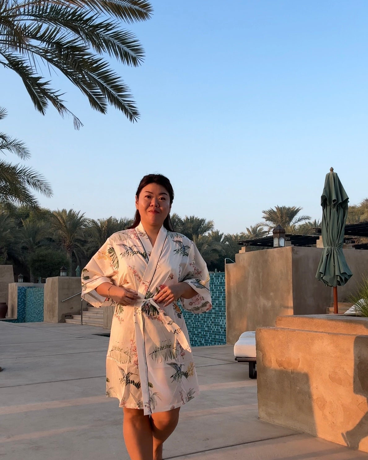 BELLS & BIRDS | Paradiso Floral Robe