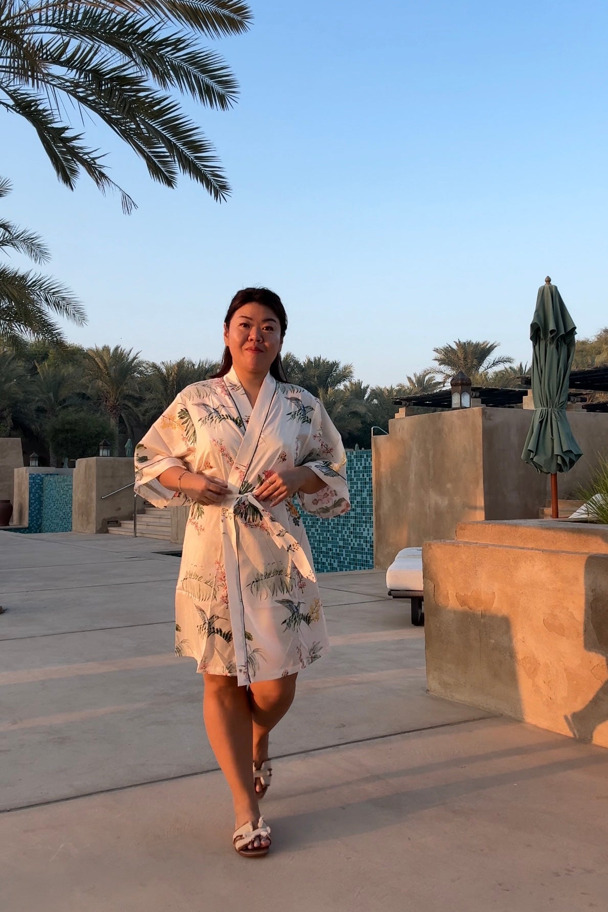 BELLS & BIRDS | Paradiso Floral Robe