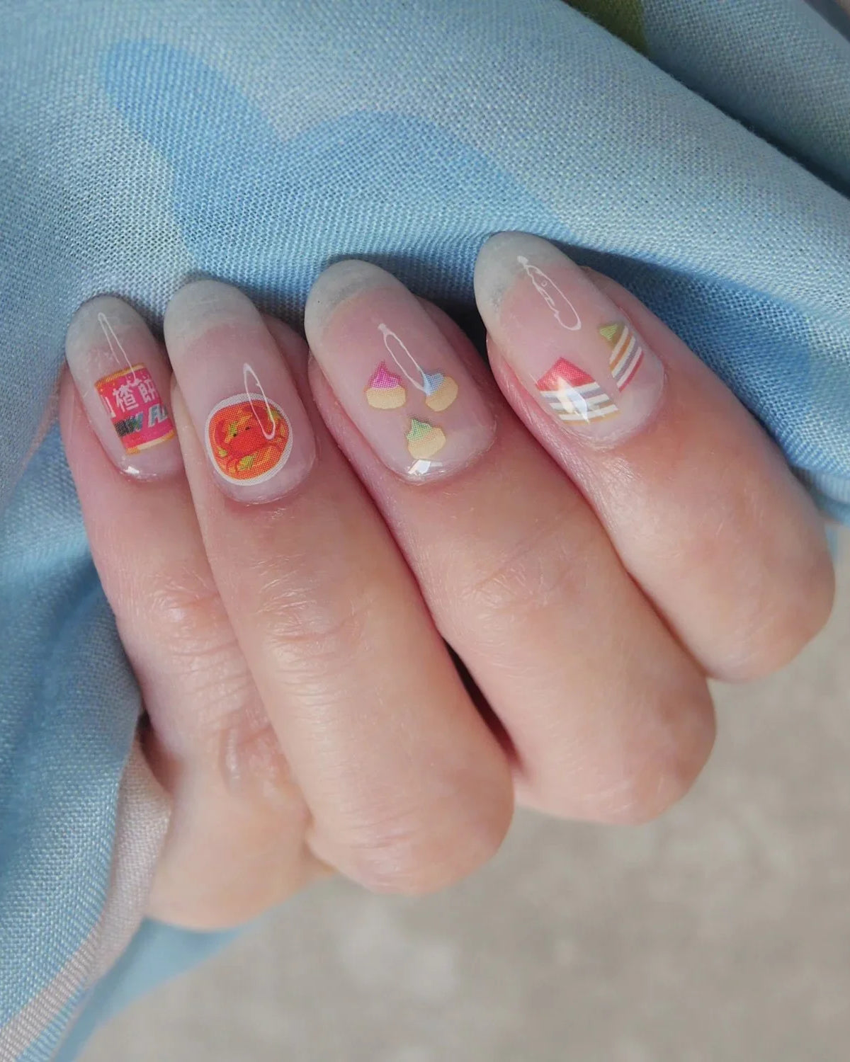 NODSPARK | Shiok Ah! Nail Wrap Manicure