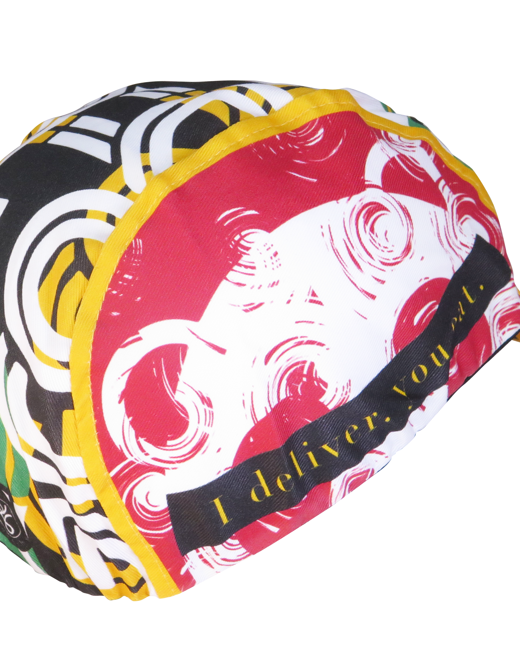 A DESIGN BY TAKACHYA | Cycling Cap - I Am Fast Food Rider (Color)