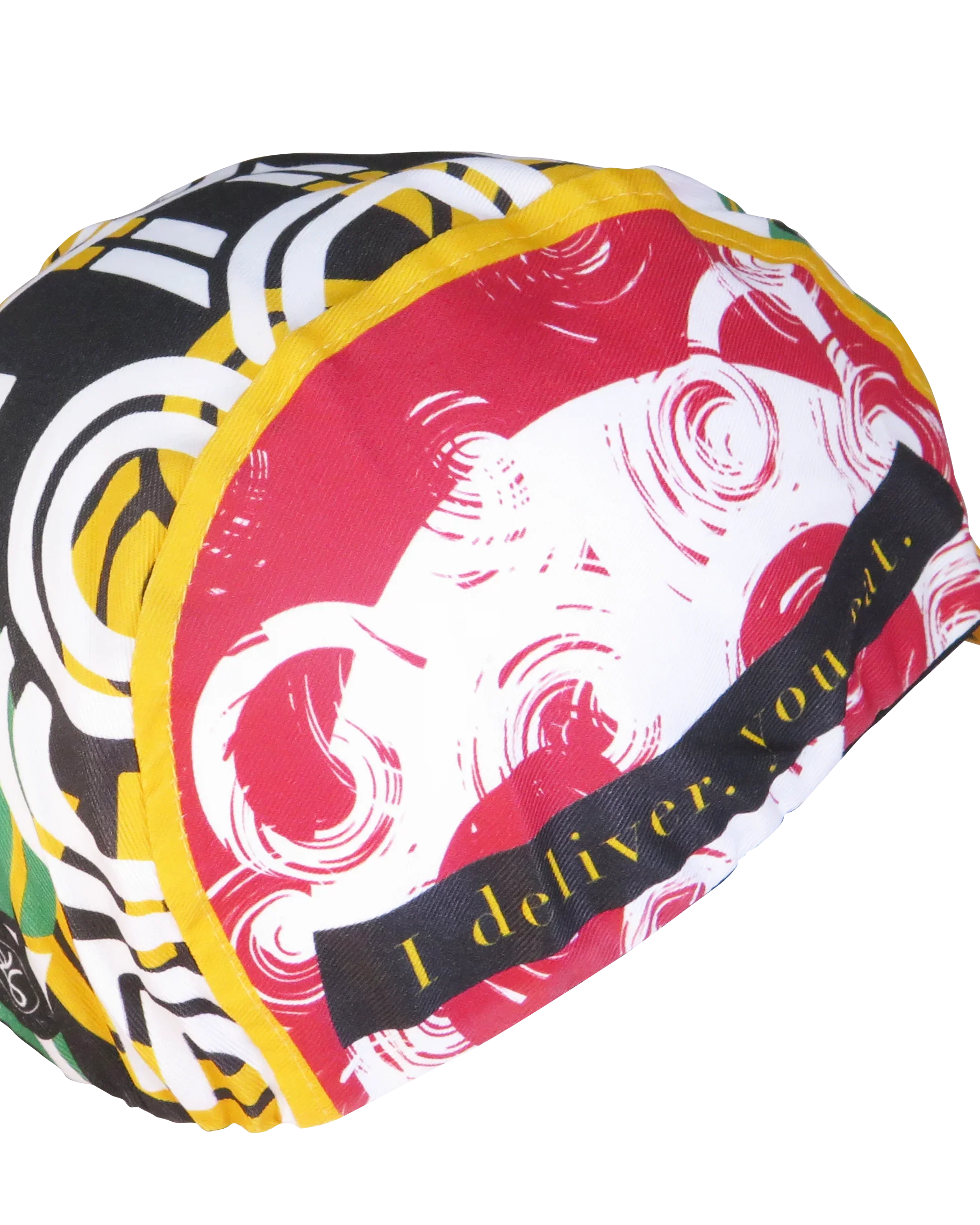 A DESIGN BY TAKACHYA | Cycling Cap - I Am Fast Food Rider (Color)