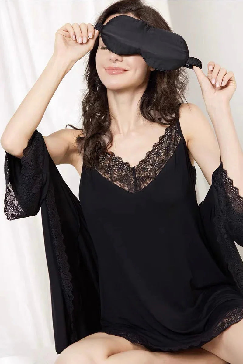 BELLS & BIRDS | Mulberry Silk Eye Mask