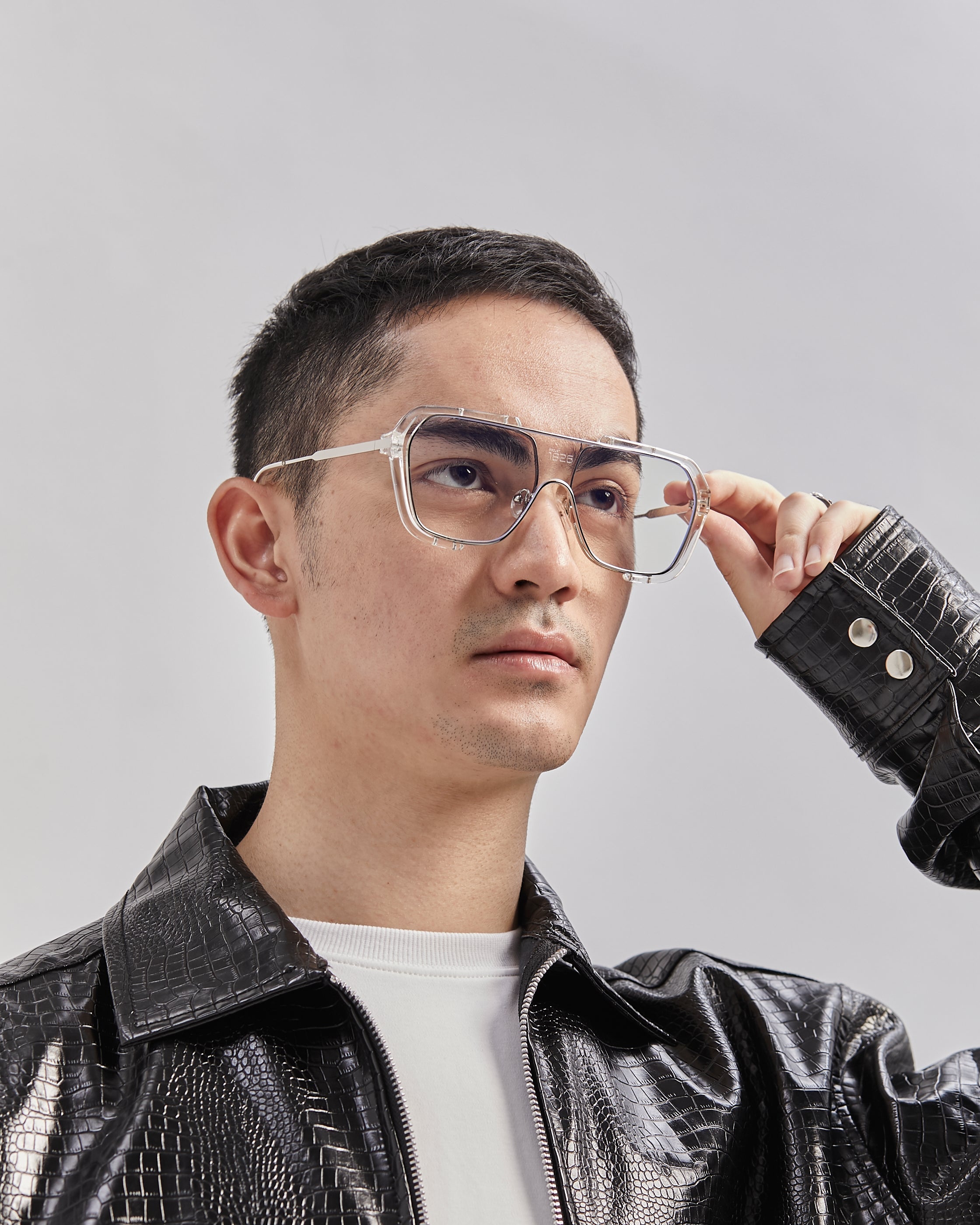 PROJECTWEAR | Cardwell Sunglasses Silver/Clear