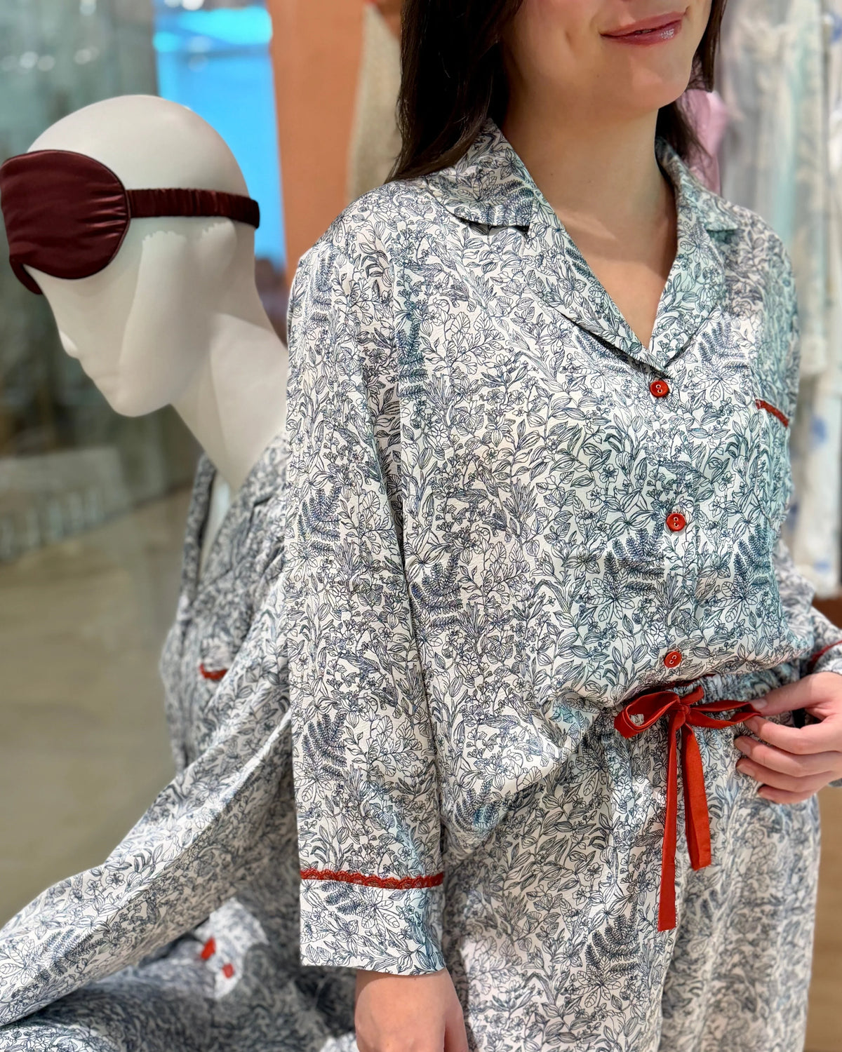 BELLS & BIRDS | Toile Rouge PJ Pants Set