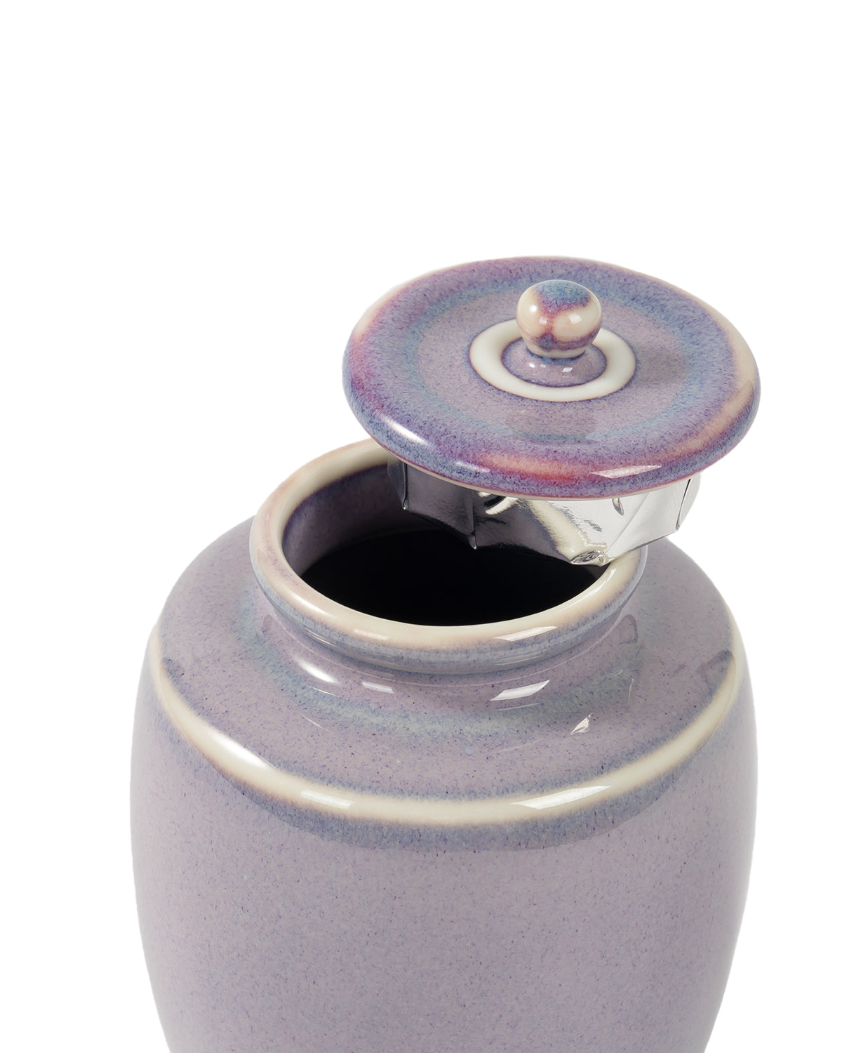 CRAFILAB | Purple & Jun Kiln Transmutation Tea Canister