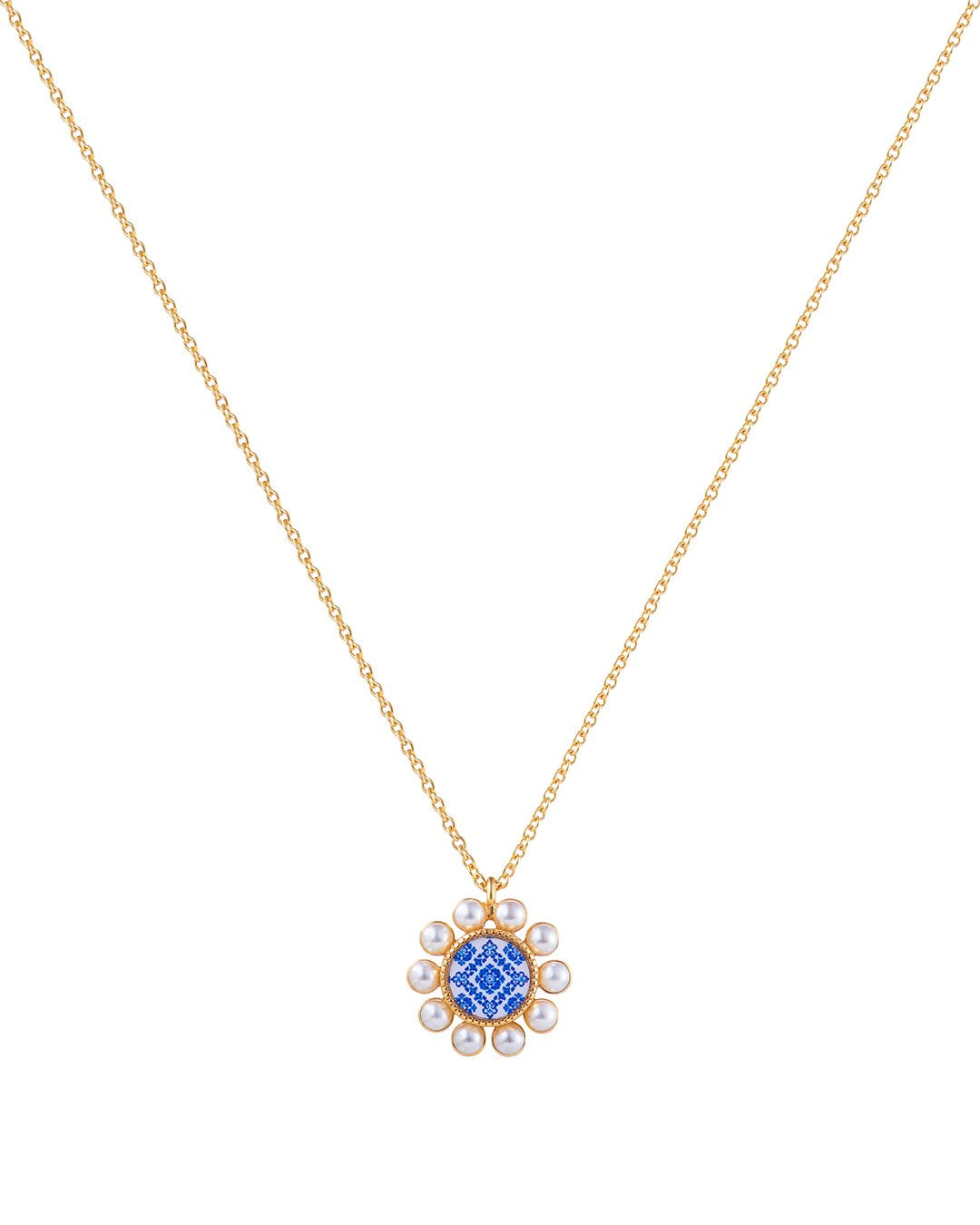 RARE BIRD COLLECTION | Elysian Pearl Pendant Necklace | Celestial East
