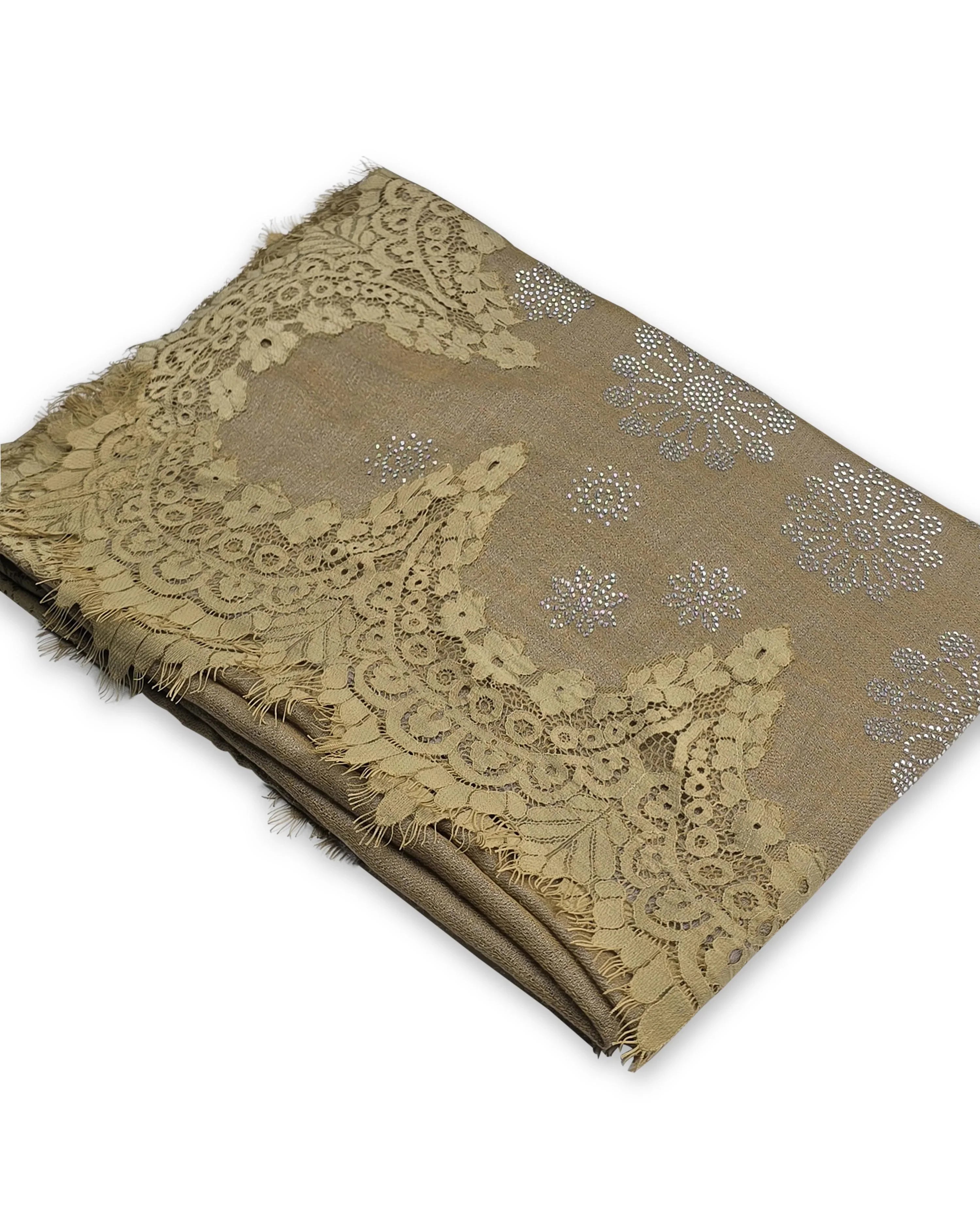 QUEENMARK | AN Flower Crystal Beige