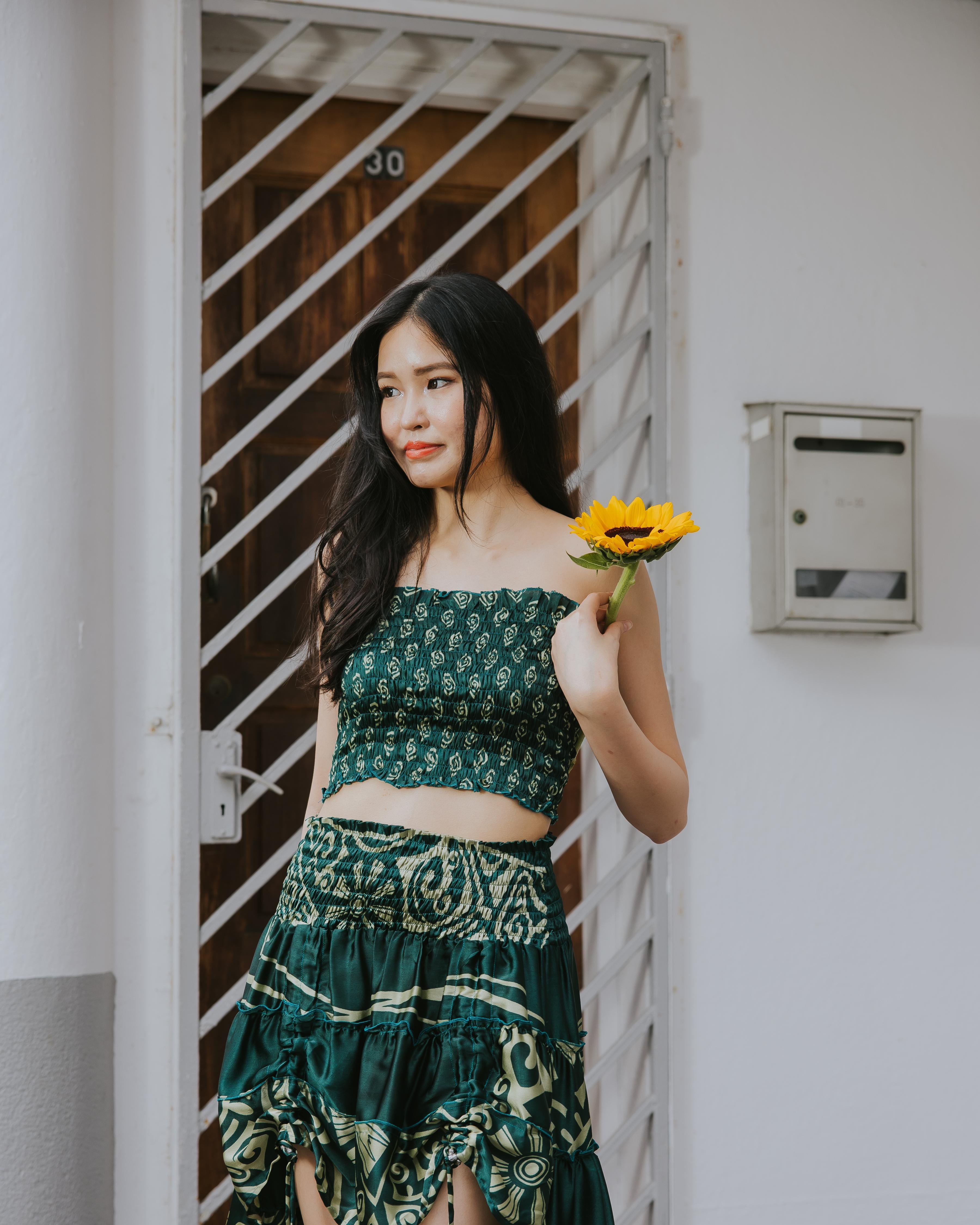 RAJA RANI | Modal Silk Tube Top & Skirt Set