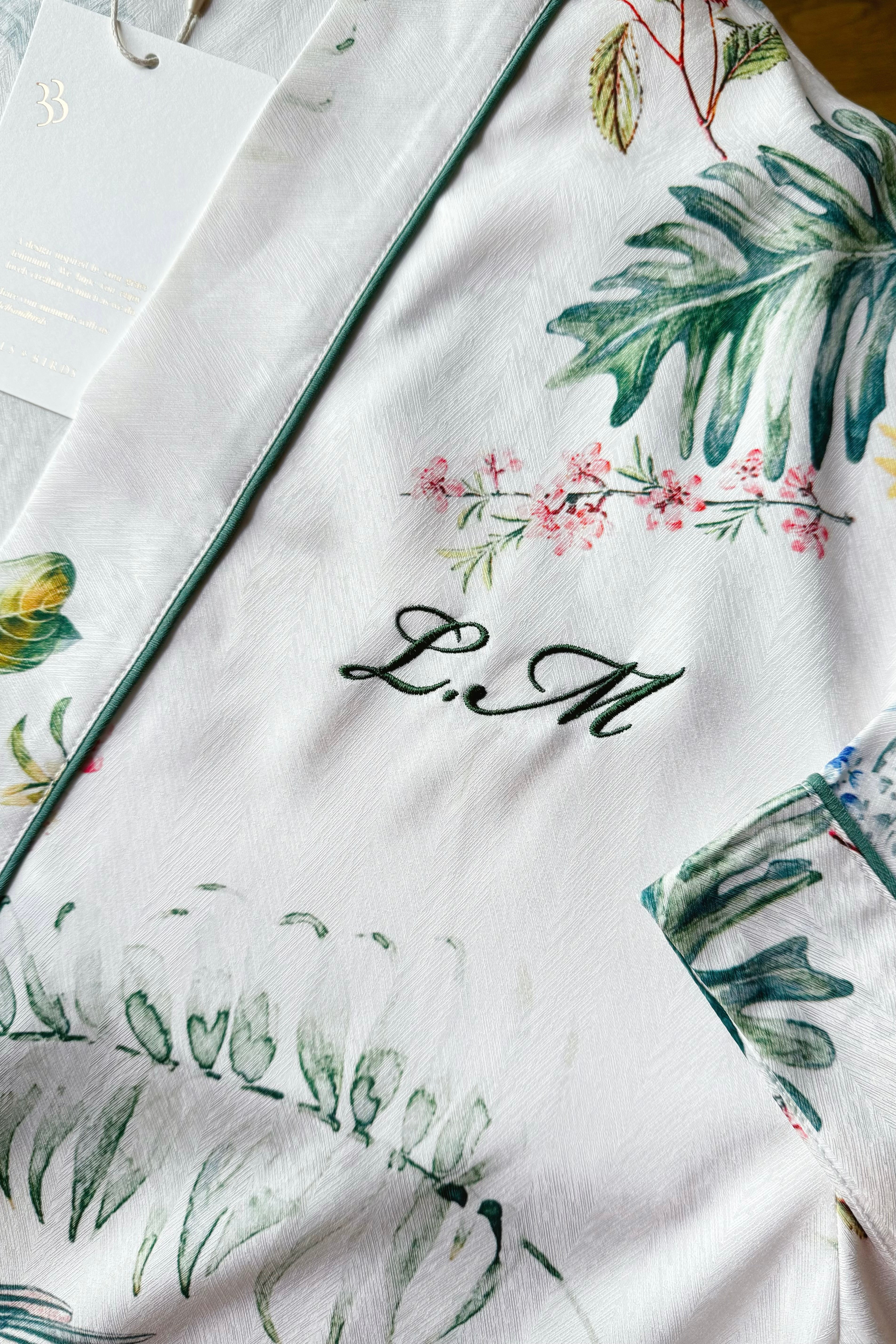BELLS & BIRDS | Paradiso Floral Robe